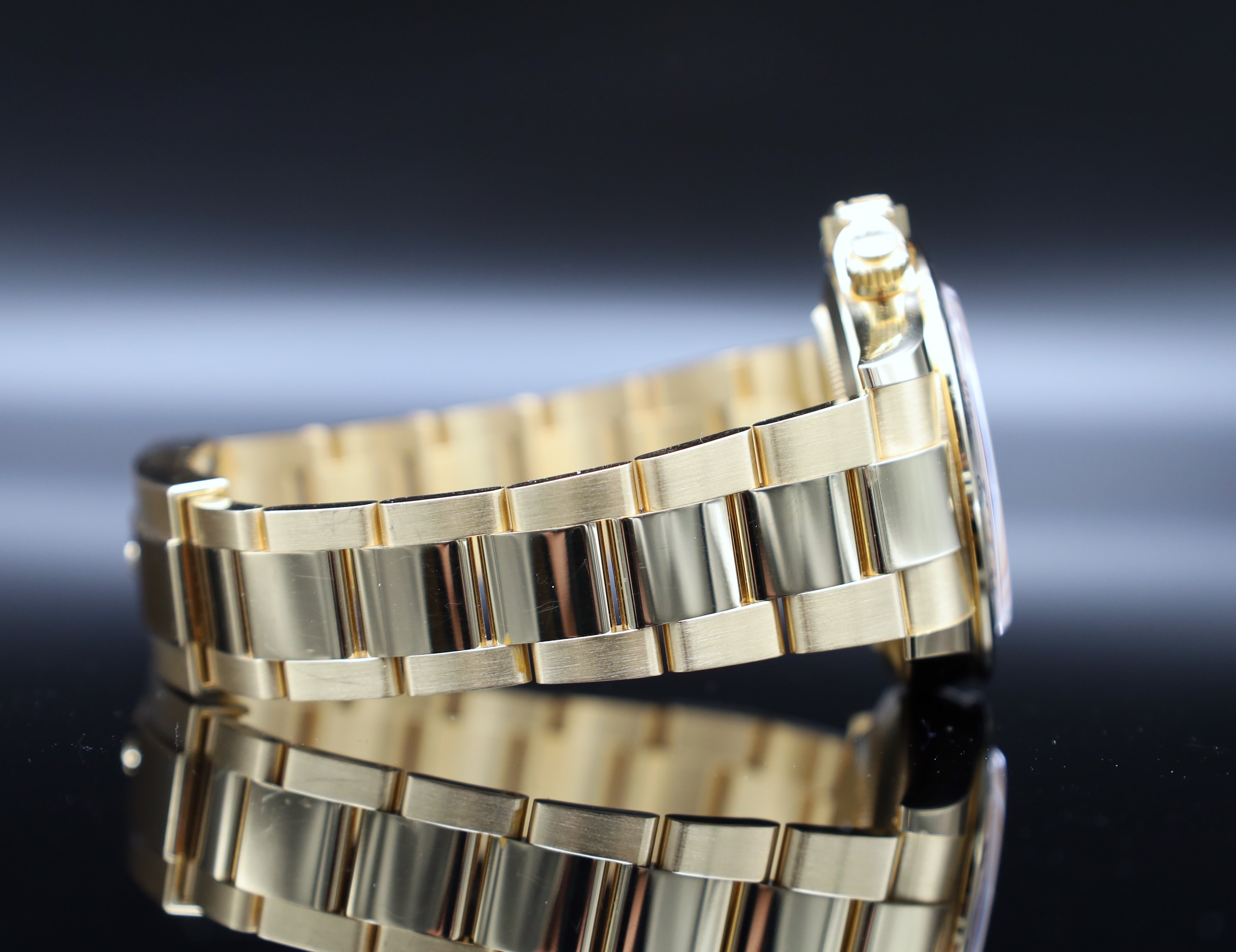 Rolex Daytona Gelbgold Schwarzes Diamant Zifferblatt 2021 - LC100 - 116508