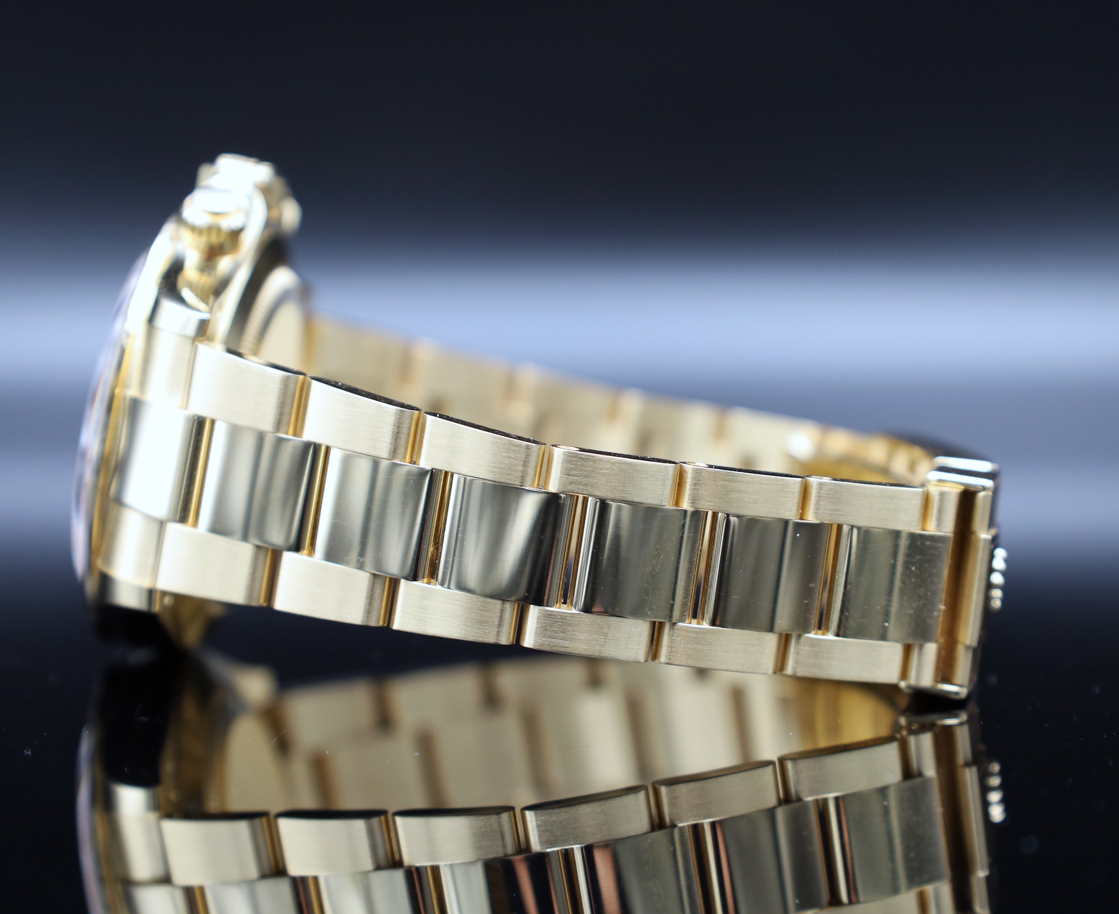 Rolex Daytona Gelbgold Schwarzes Diamant Zifferblatt 2021 - LC100 - 116508