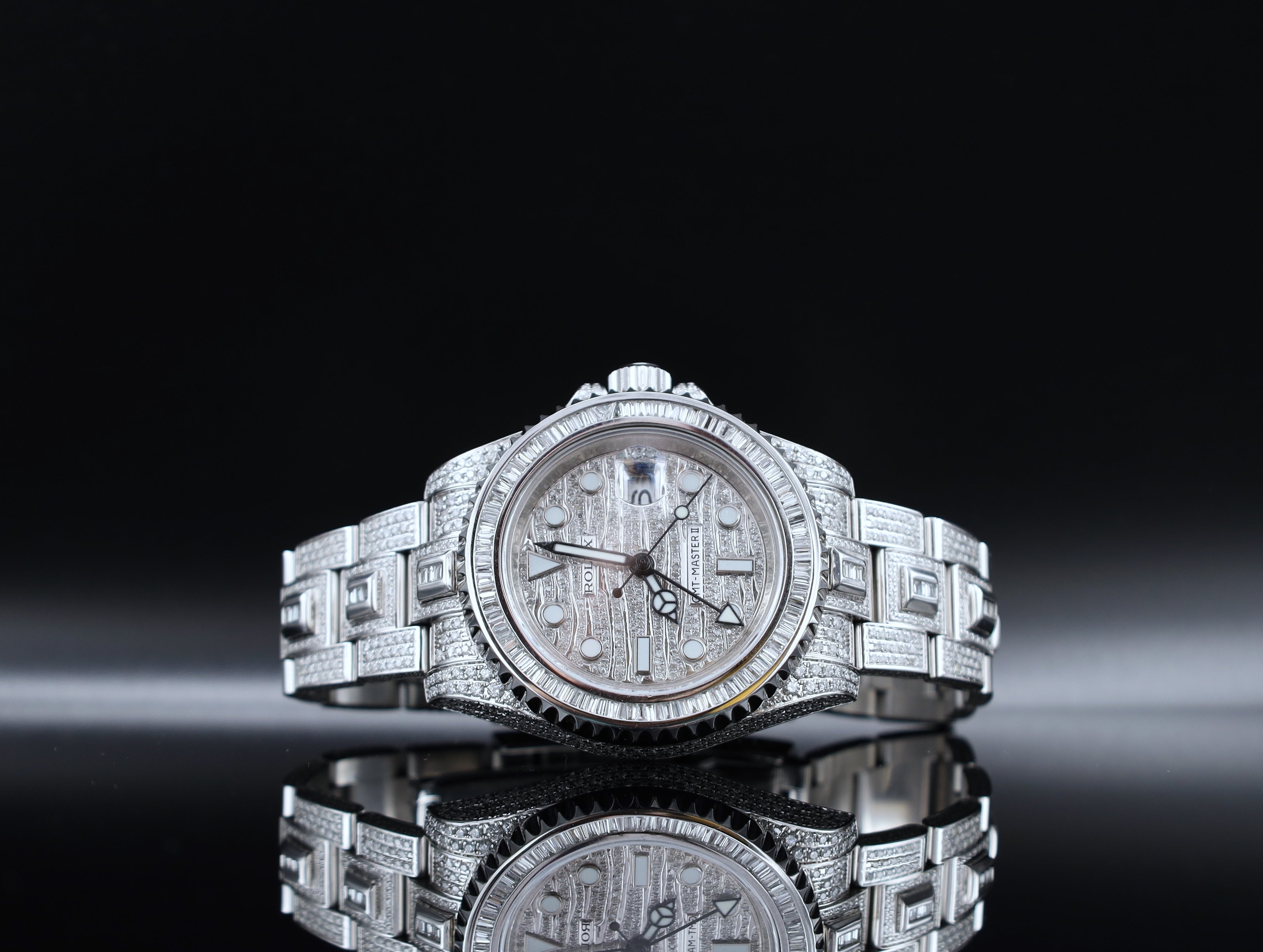 Rolex GMT Master II Iced Out - LC EU - Fullset