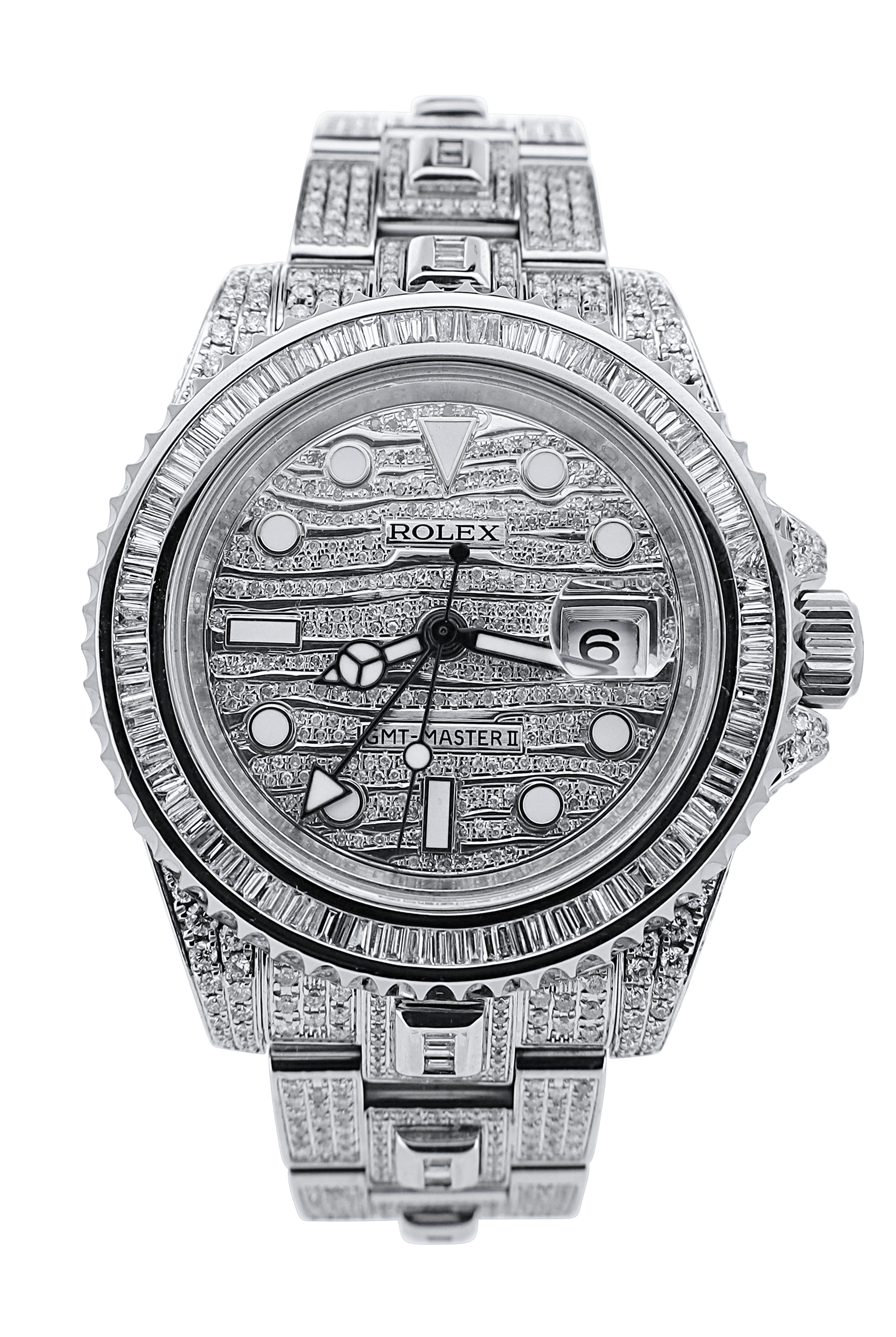 Rolex GMT Master II Iced Out - LC EU - Fullset