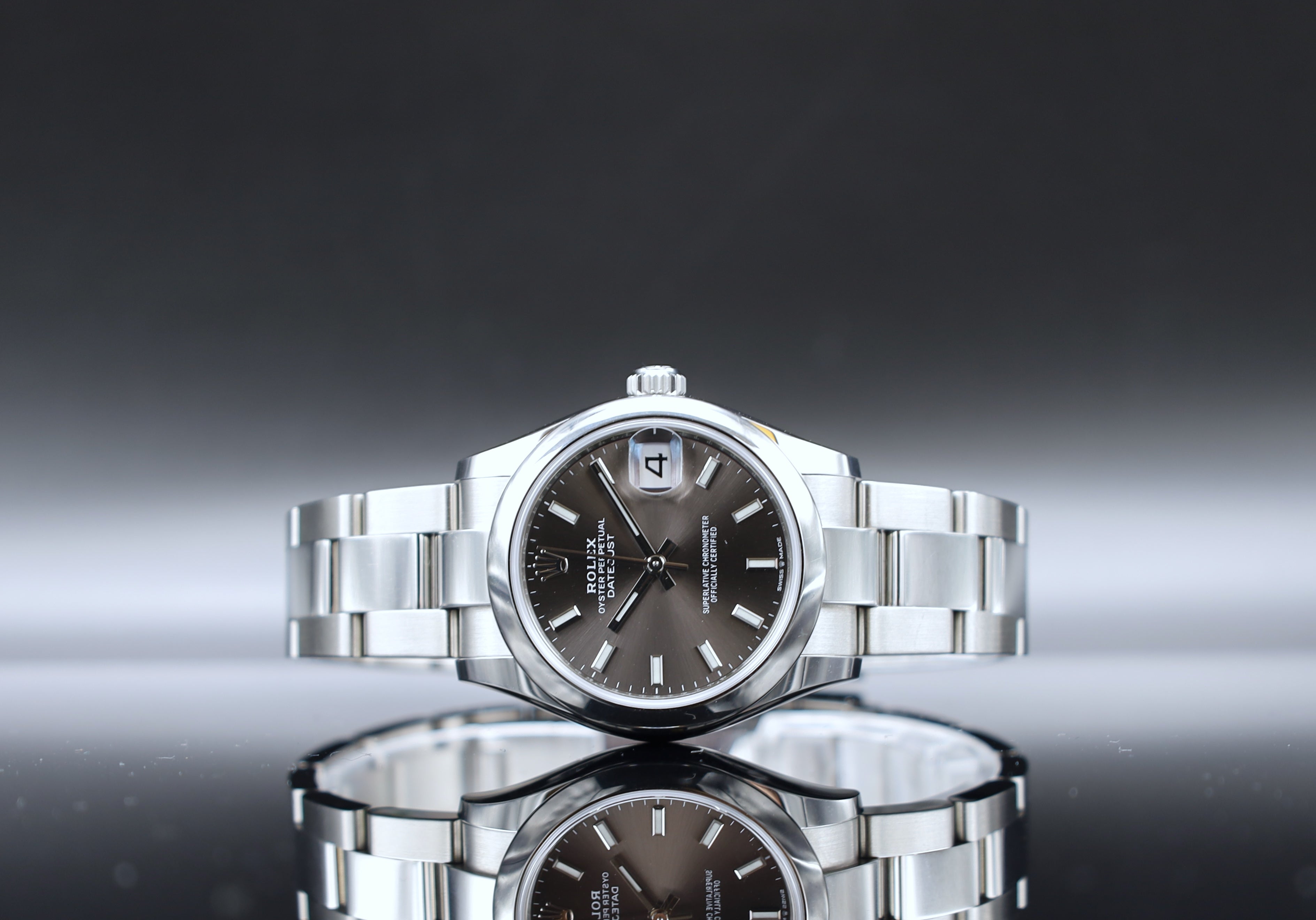 Rolex Datejust 31 Grau/ Rhodium - 2024 - Fullset - 278240
