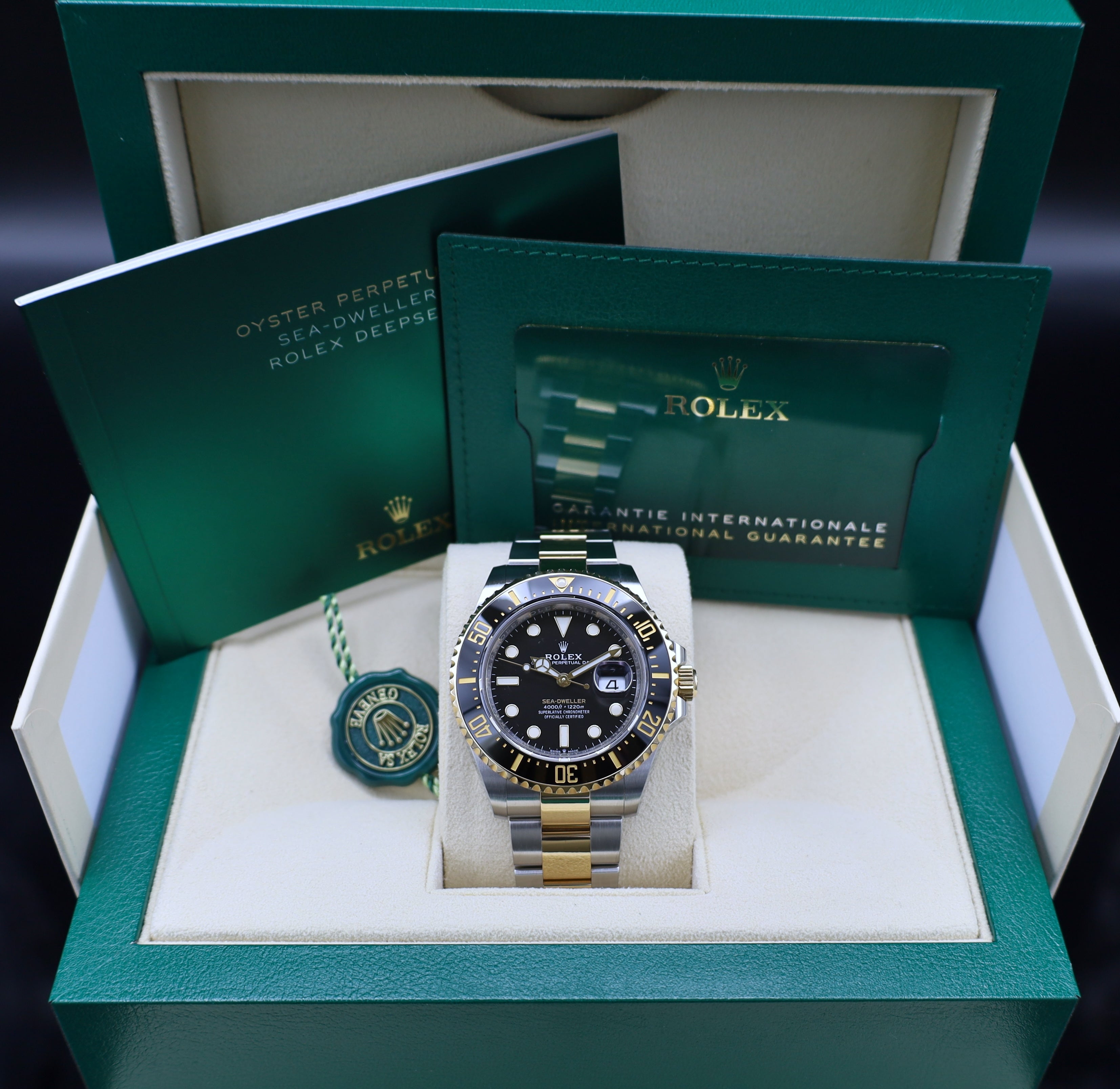 Rolex Sea-Dweller Stahl/Gold - 2022 - Fullset - 126603