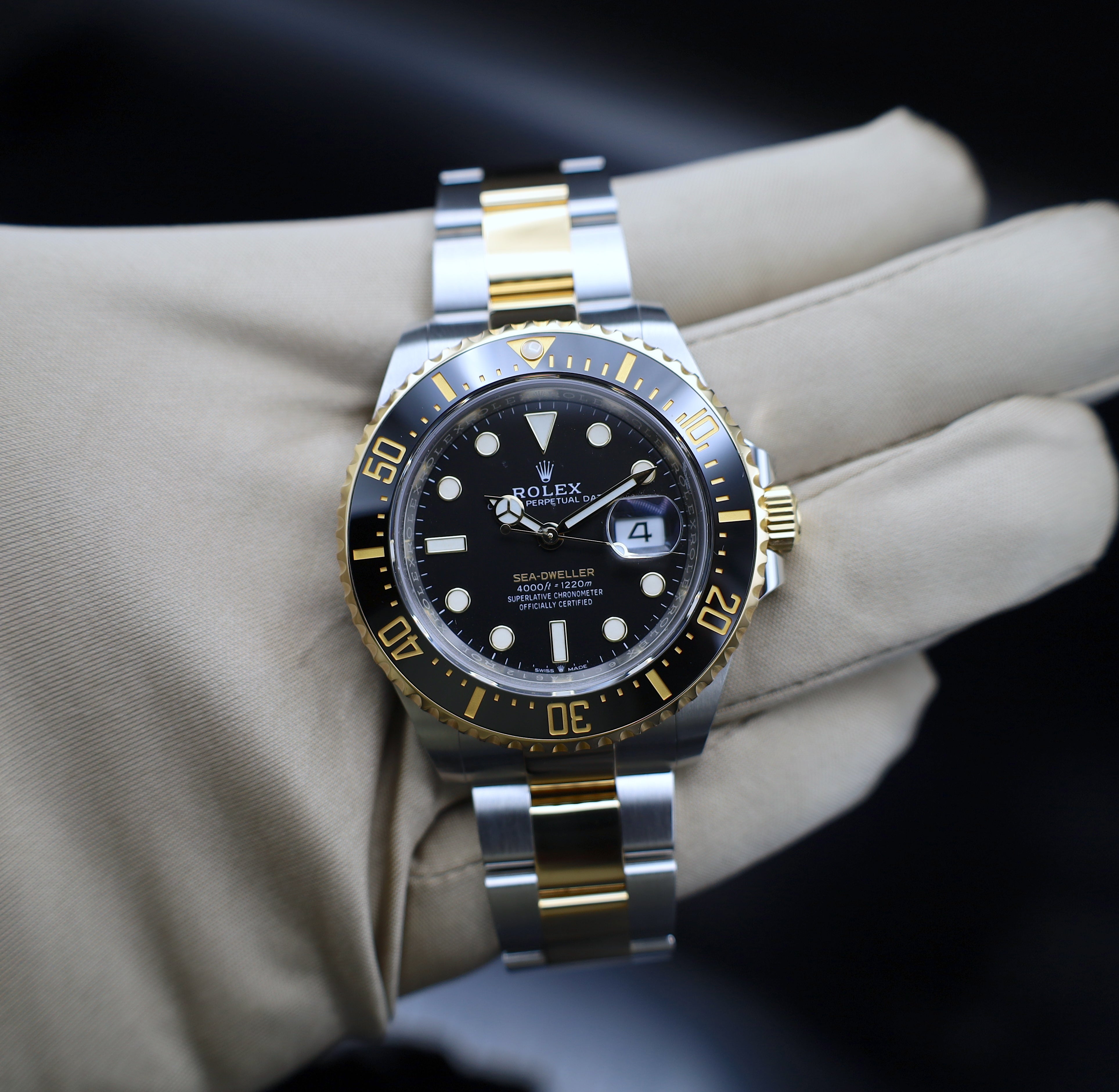Rolex Sea-Dweller Stahl/Gold - 2022 - Fullset - 126603
