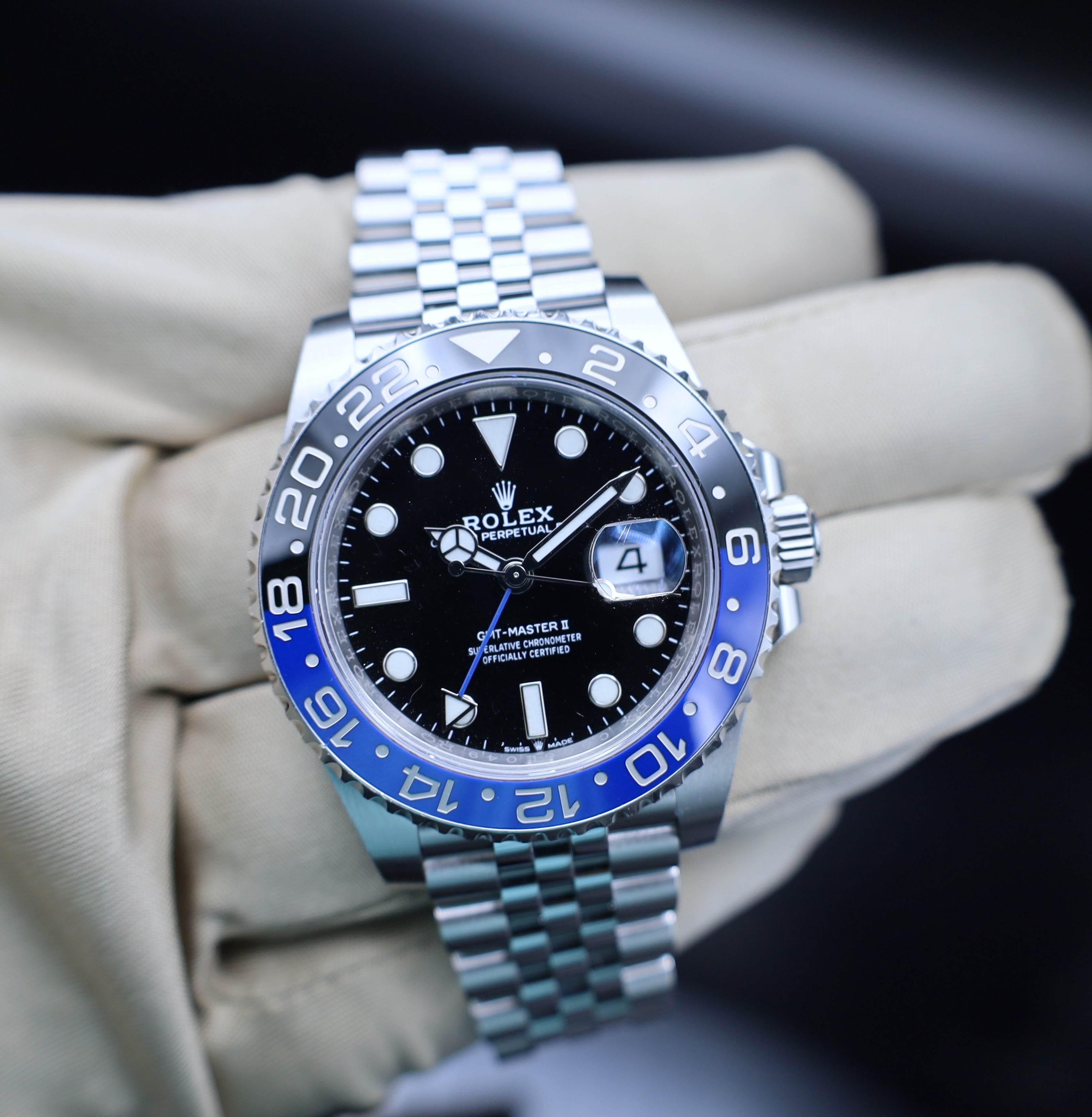 Rolex GMT Master II "Batgirl" - 2025- 126710BLNR - Fullset