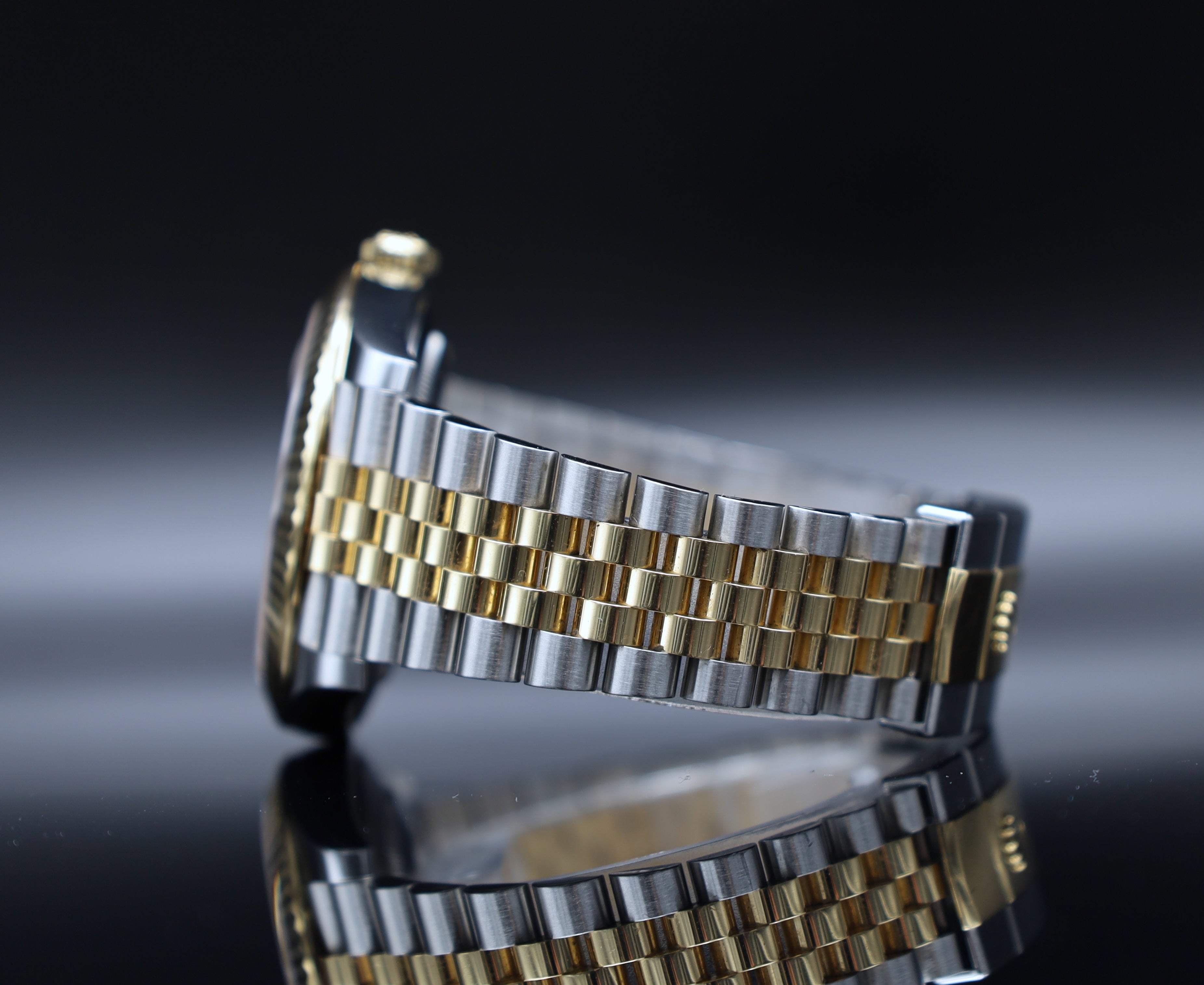 Rolex Datejust 41 Schwarz Diamant - Stahl/Gold - 11/2024 - LC100 - Fullset