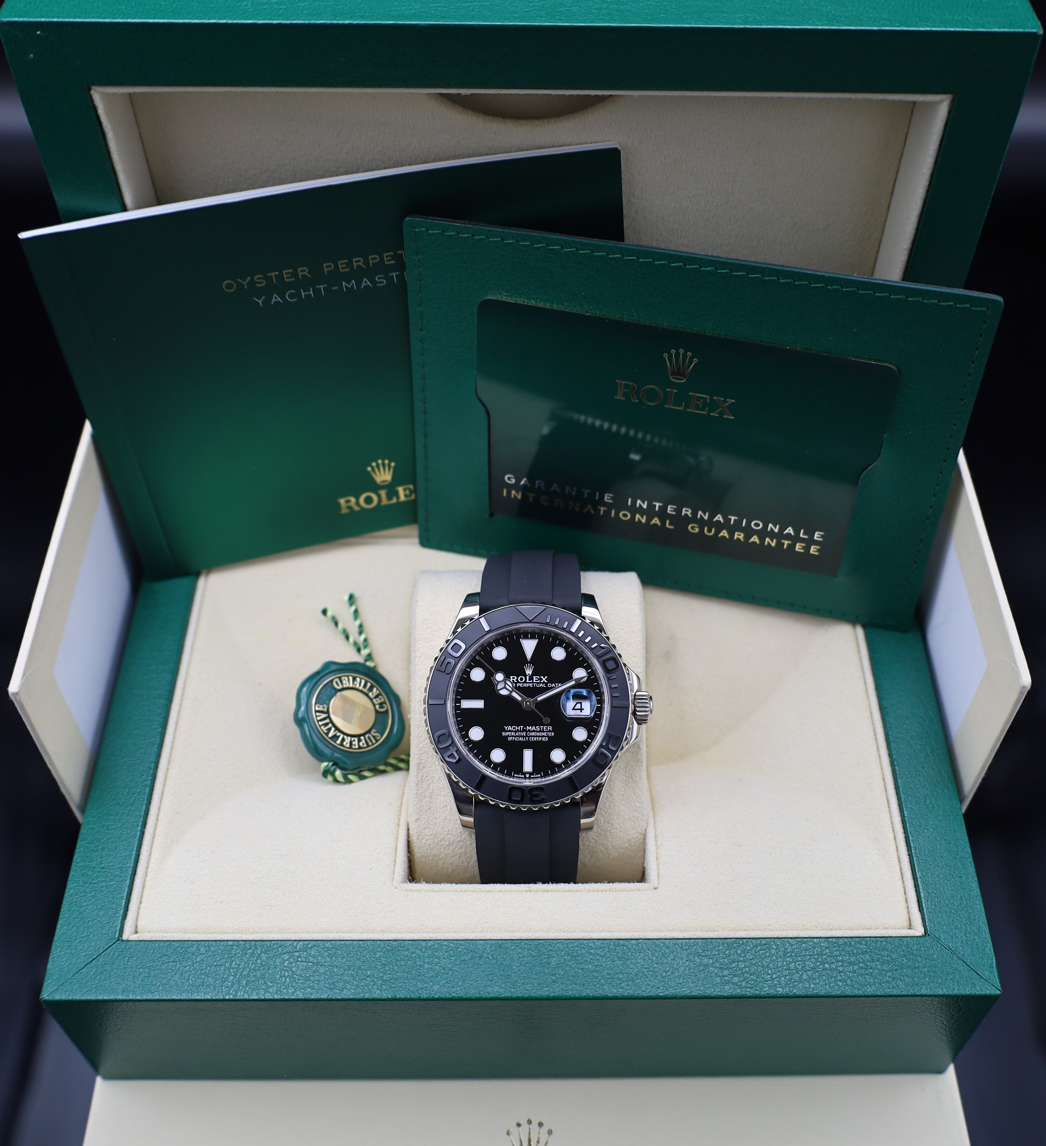 Rolex Yacht-Master 42 - Weißgold - 12/2022 - Fullset - 226659