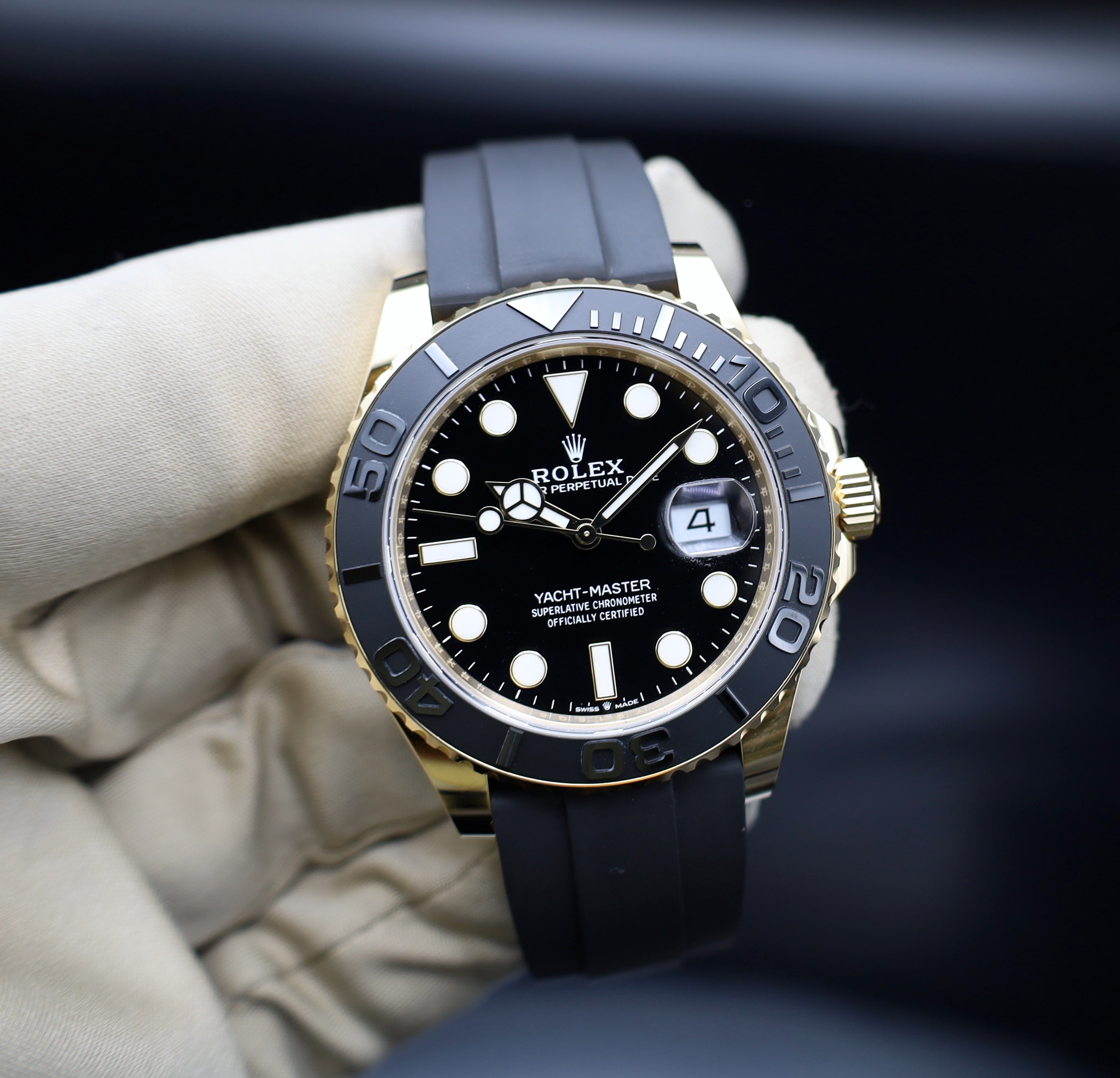 Rolex Yacht-Master 42 - Gelbgold - LC100 - 2025 - Fullset - 226658