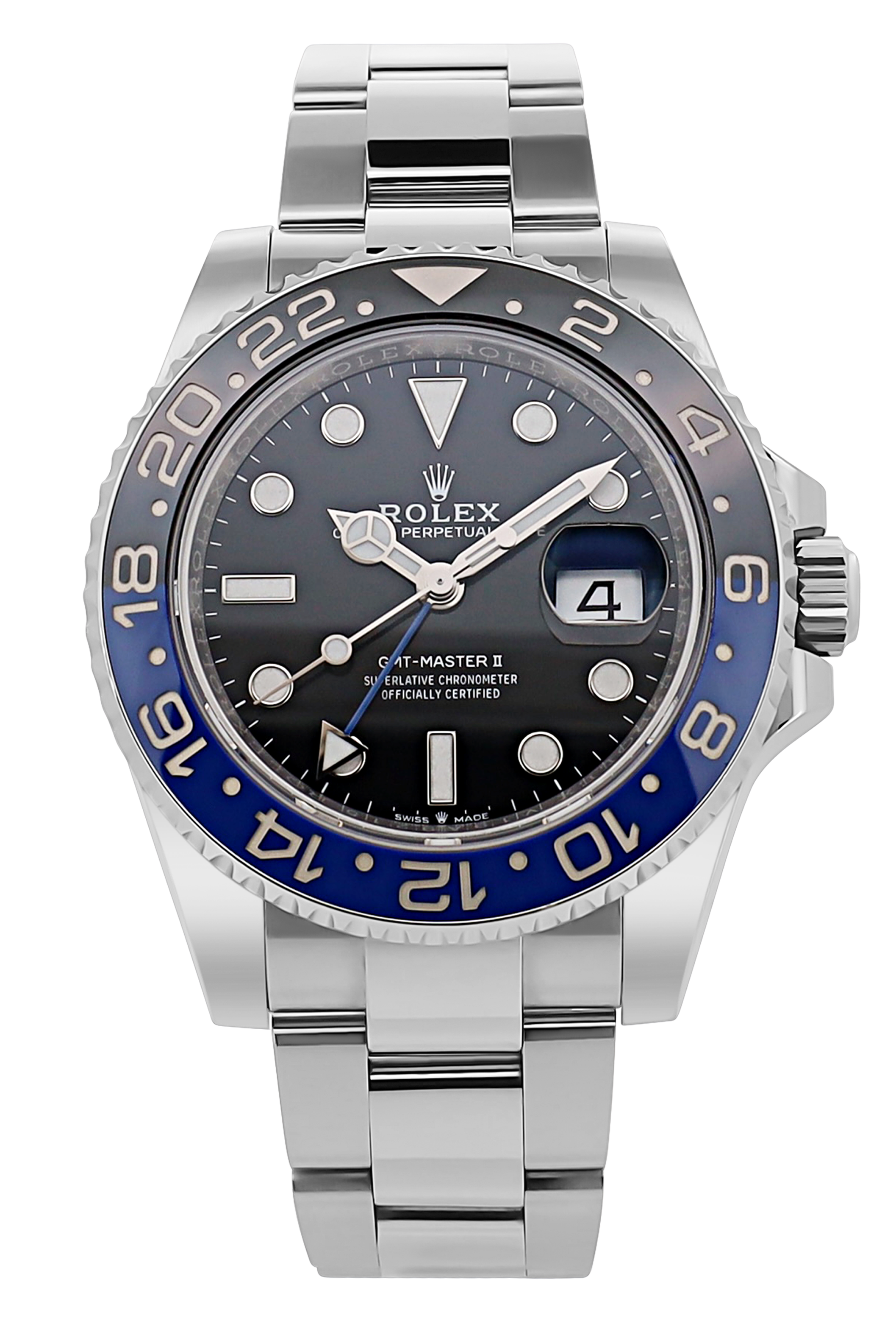 Rolex GMT Master II "Batman" - 2022 - LC100 - Fullset - Oyster - 126710BLNR