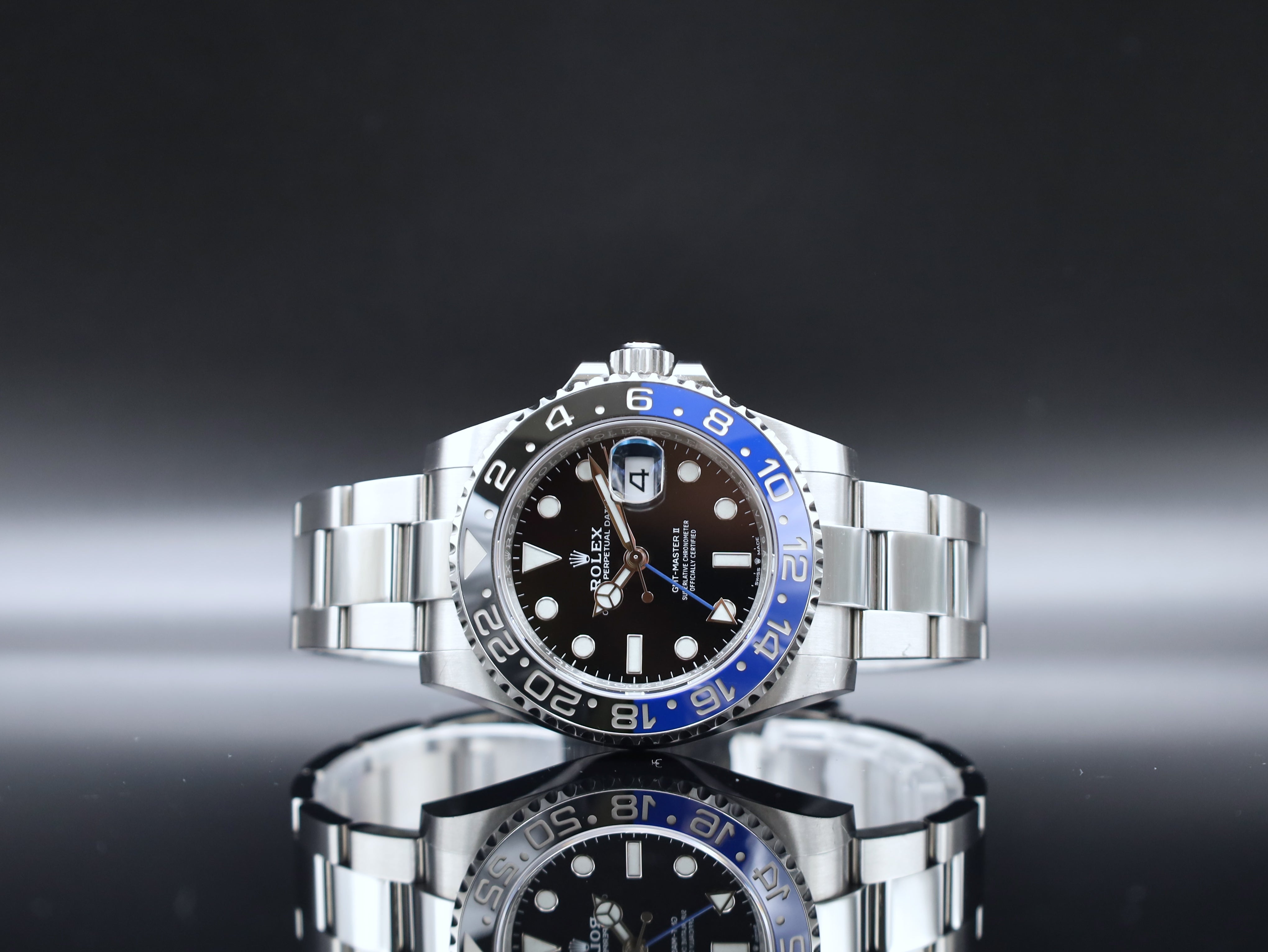 Rolex GMT Master II "Batman" - 2025 - LC100 - Fullset - Oyster - 126710BLNR