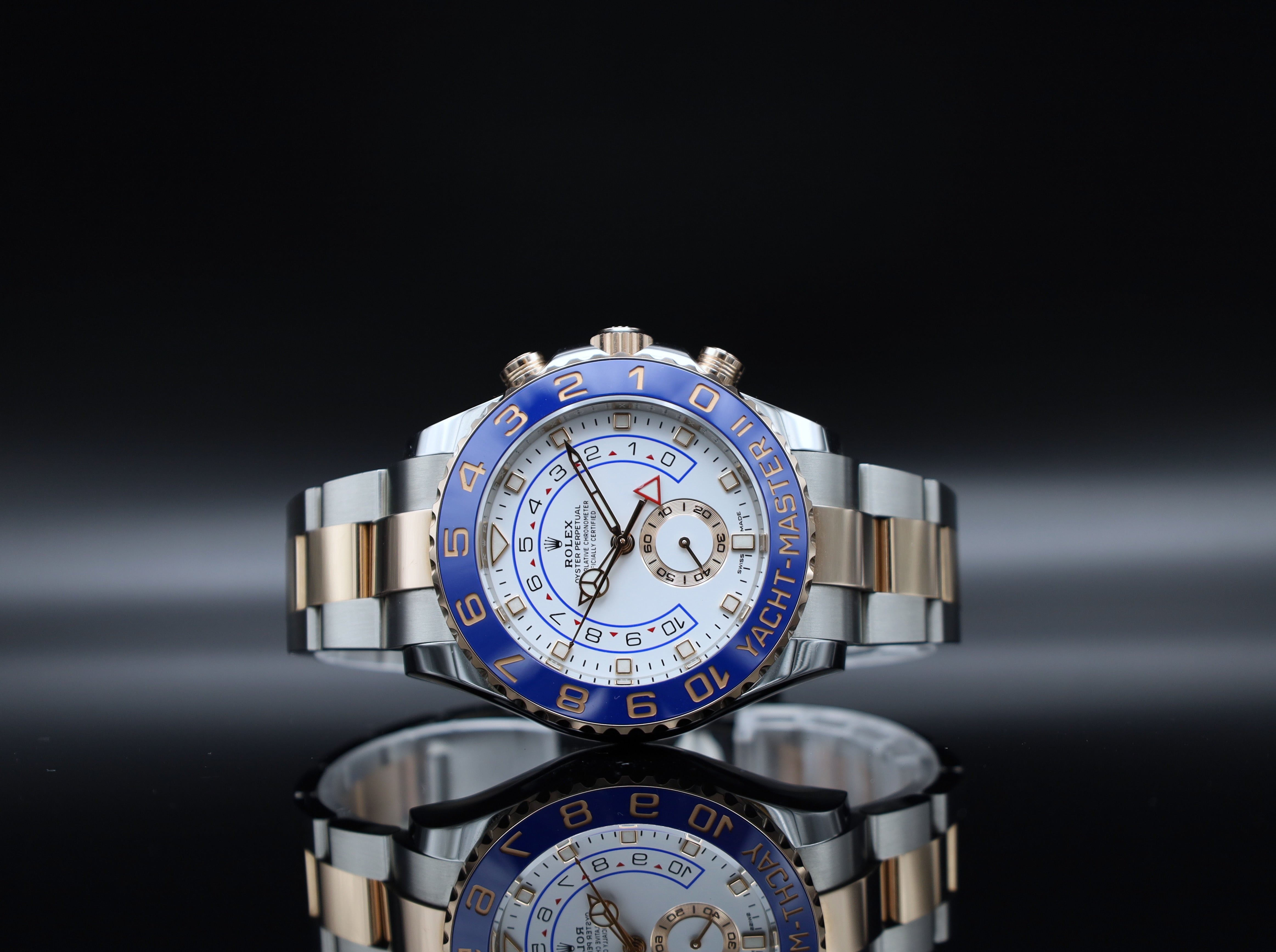 Rolex Yacht-Master 42 - Stahl/Roségold - 116681 - Fullset