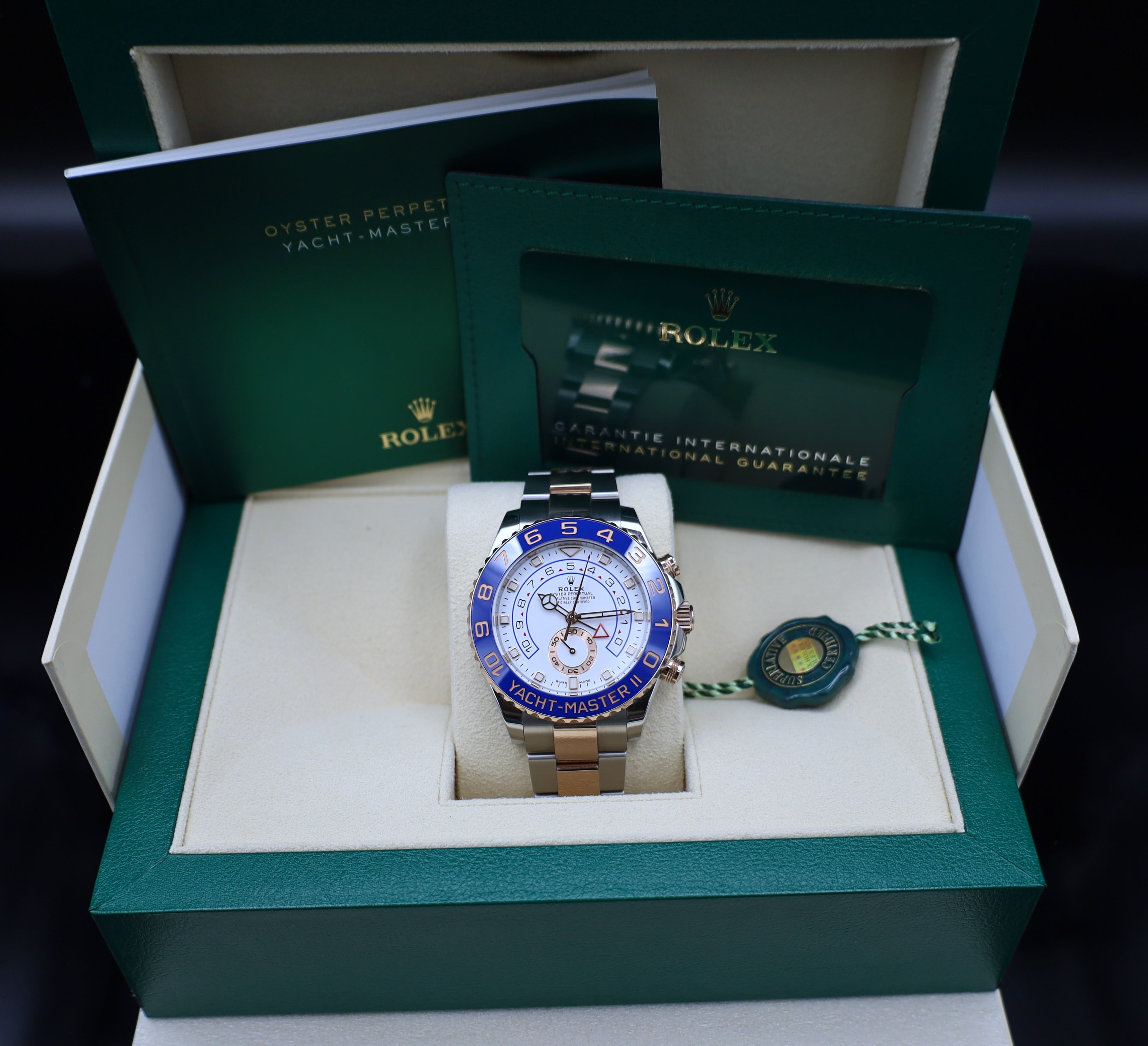 Rolex Yacht-Master 42 - Stahl/Roségold - 116681 - Fullset