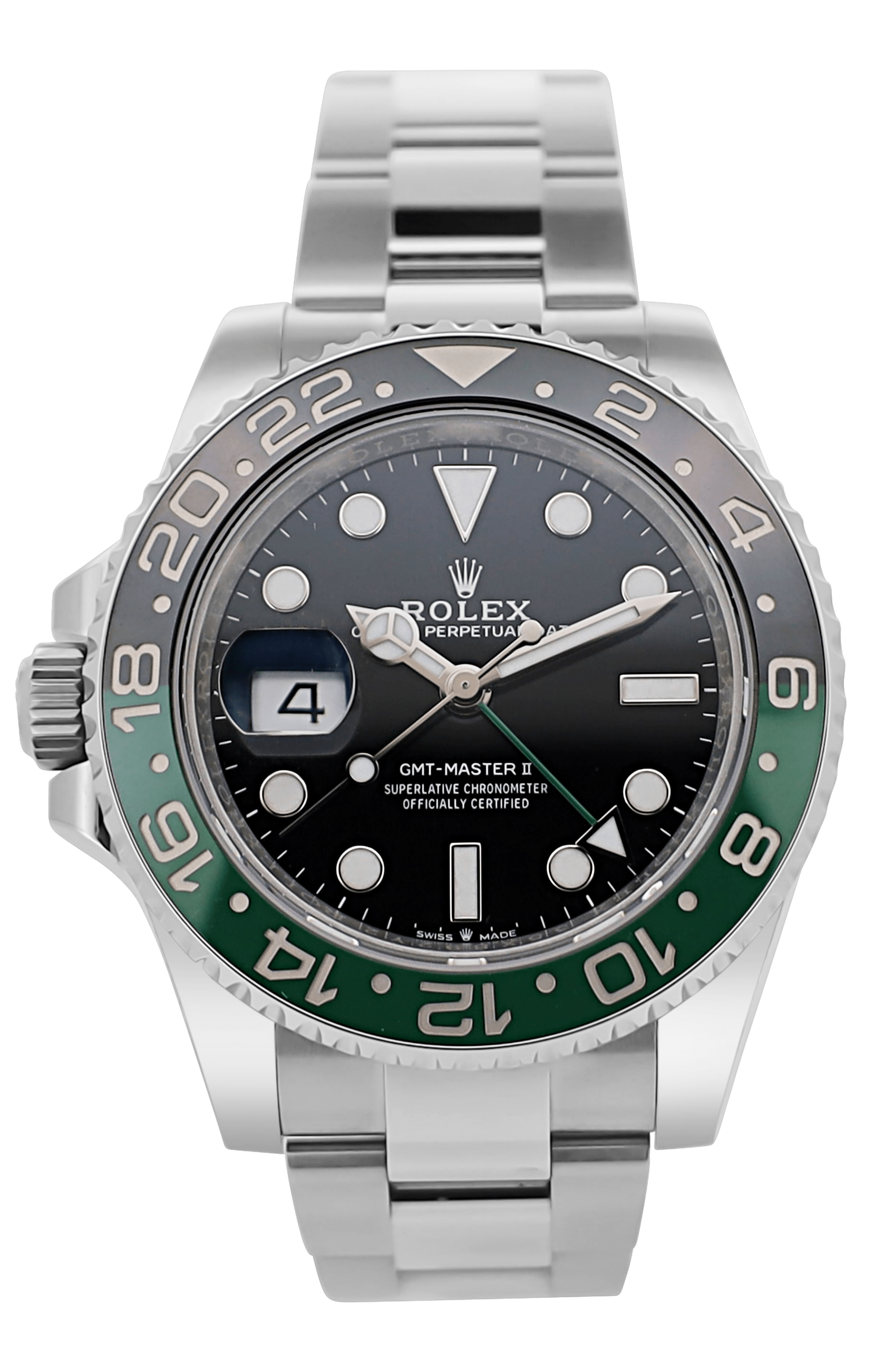 Rolex GMT Master II "Sprite" - 2025 - LC100 - Fullset - Oysterband - 126720VTNR