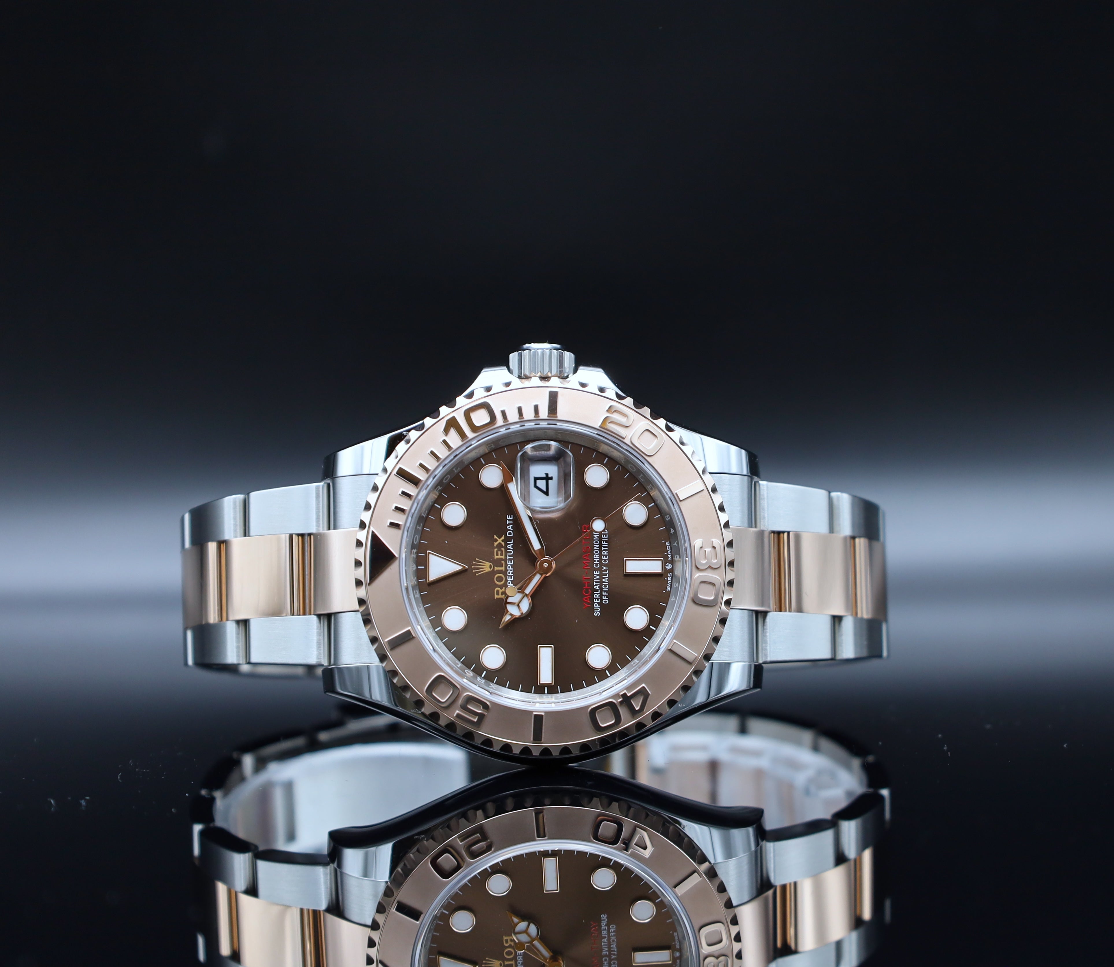 Rolex Yacht-Master 40 Chocolate - Stahl/ Roségold - 07/2025 -Ungetragen- Fullset