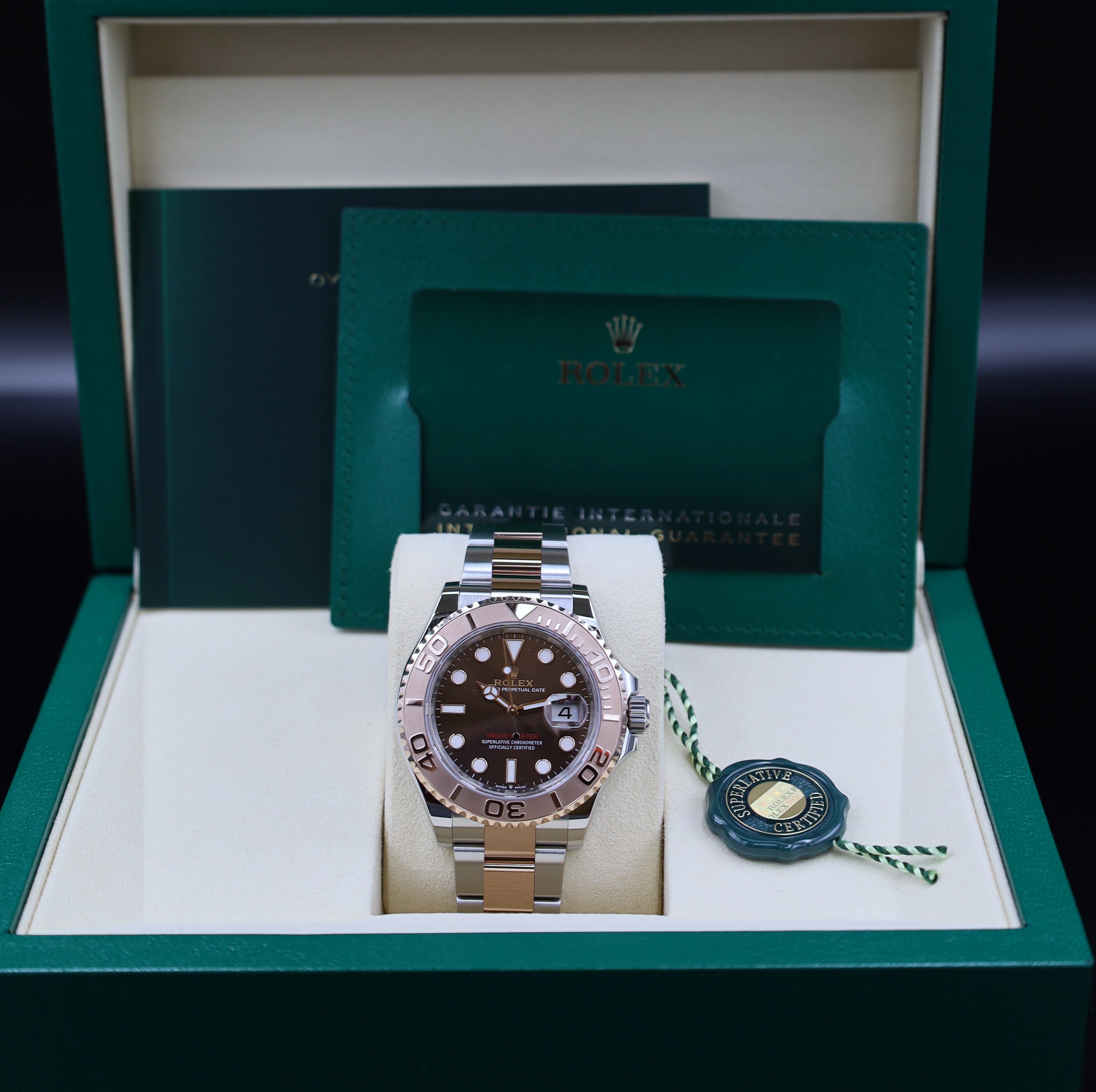 Rolex Yacht-Master 40 Chocolate - Stahl/ Roségold - 07/2025 -Ungetragen- Fullset