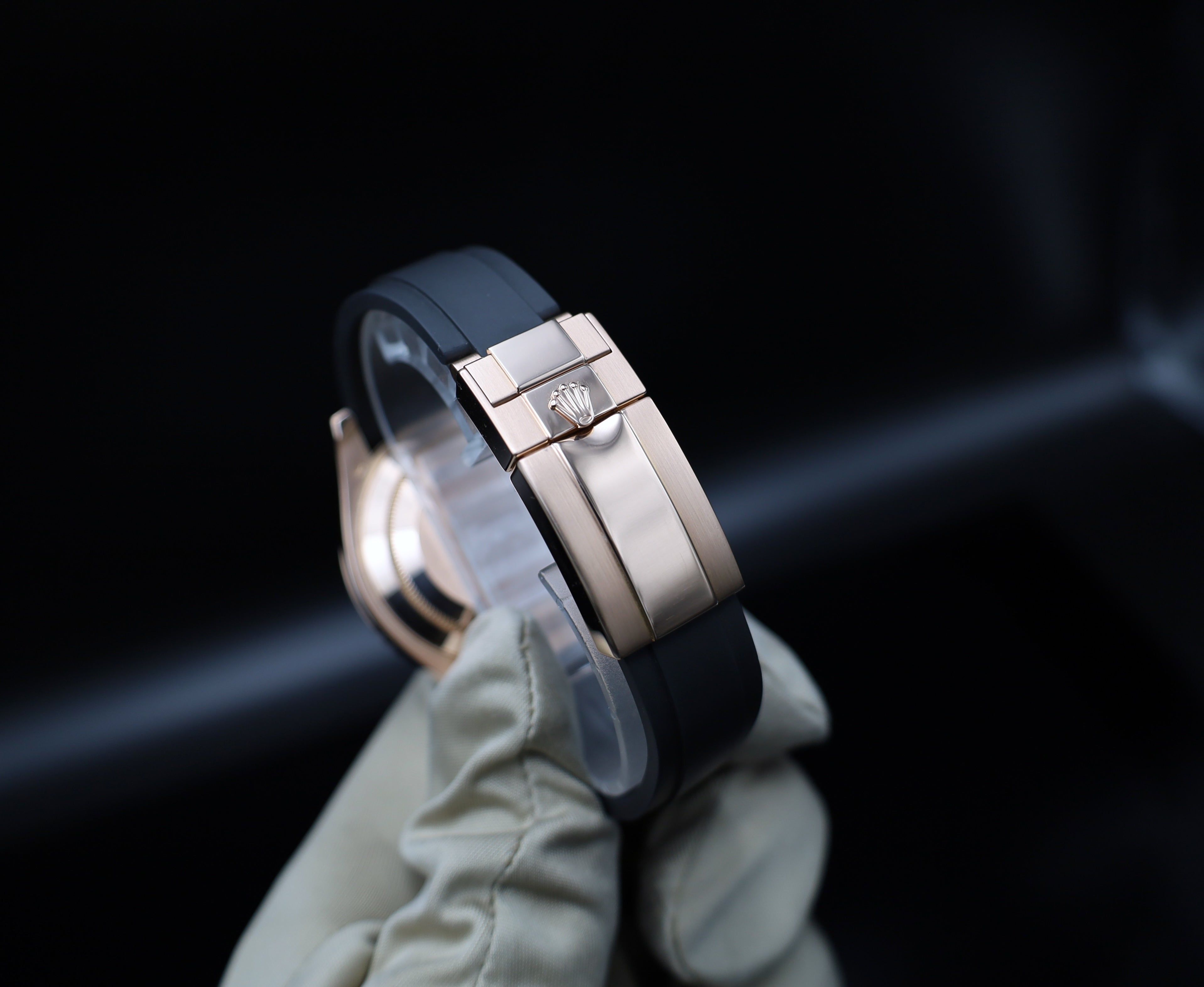 Rolex Yacht-Master 40 Roségold - Oysterflex - 2016 - Fullset - 116655