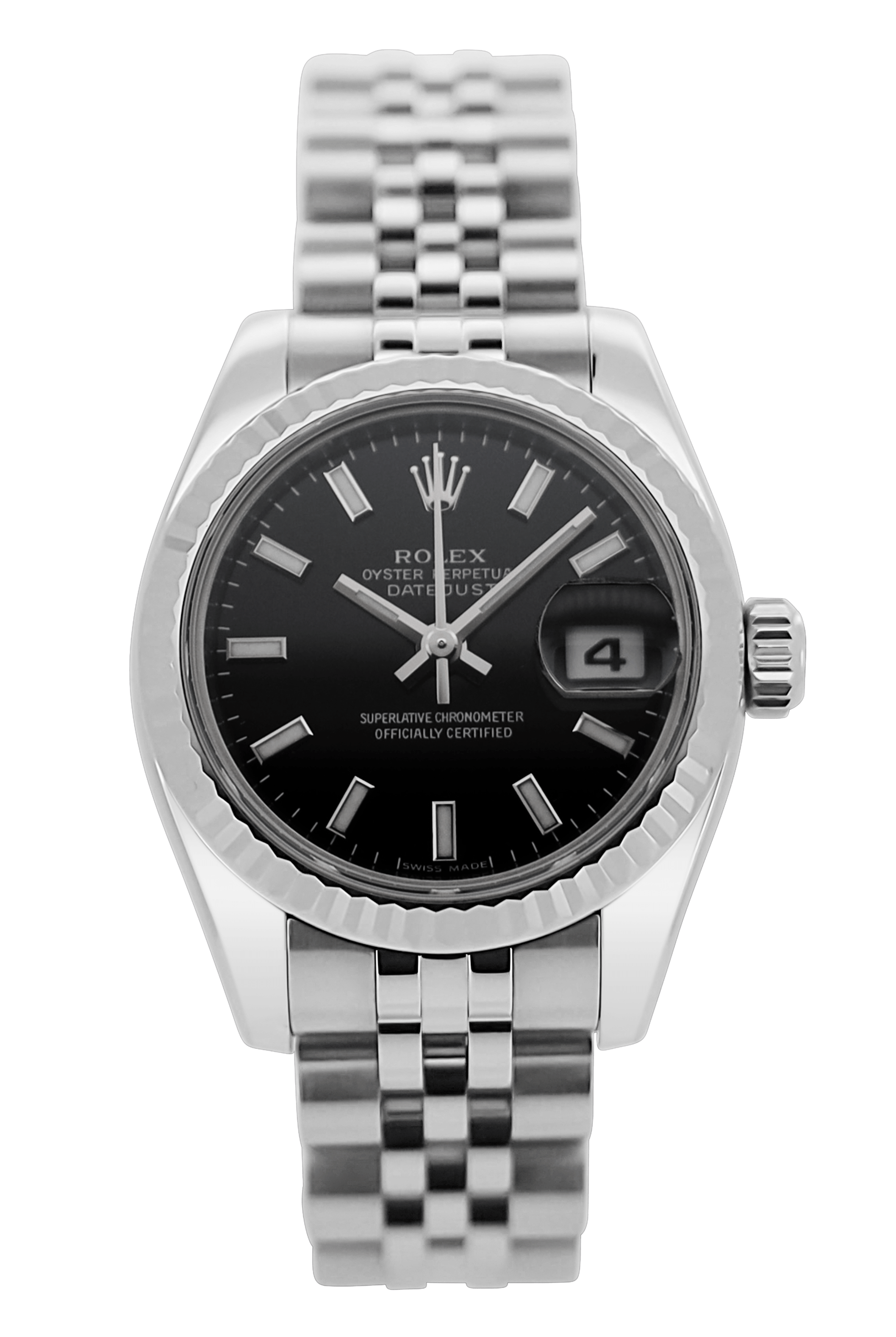 Rolex Lady-Datejust 26 Jubilee Schwarzes Blatt - LC100 - Full Set - 179174