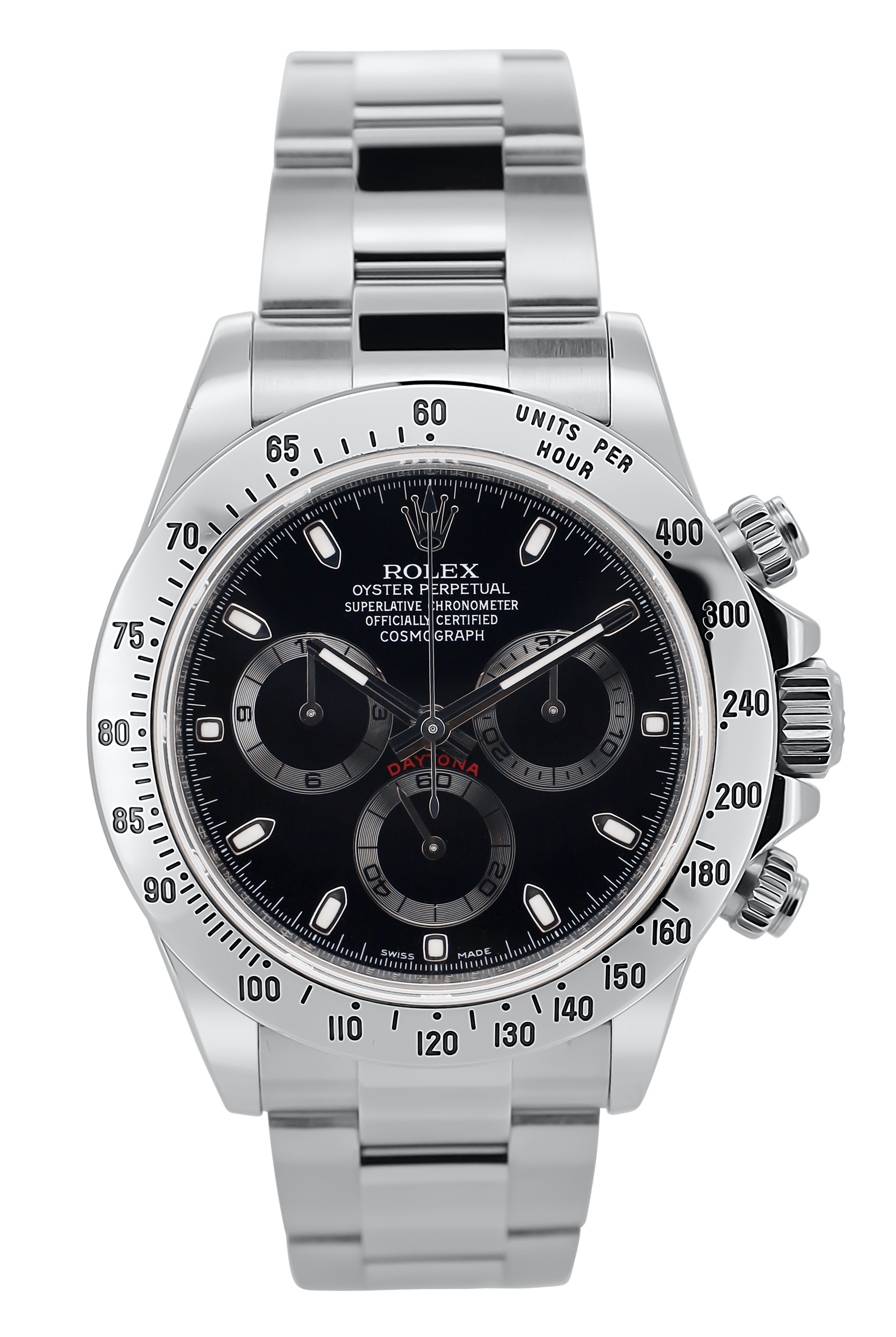 Rolex Daytona Cosmograph Schwarzes Zifferblatt - 116520 - LC EU - Full Set