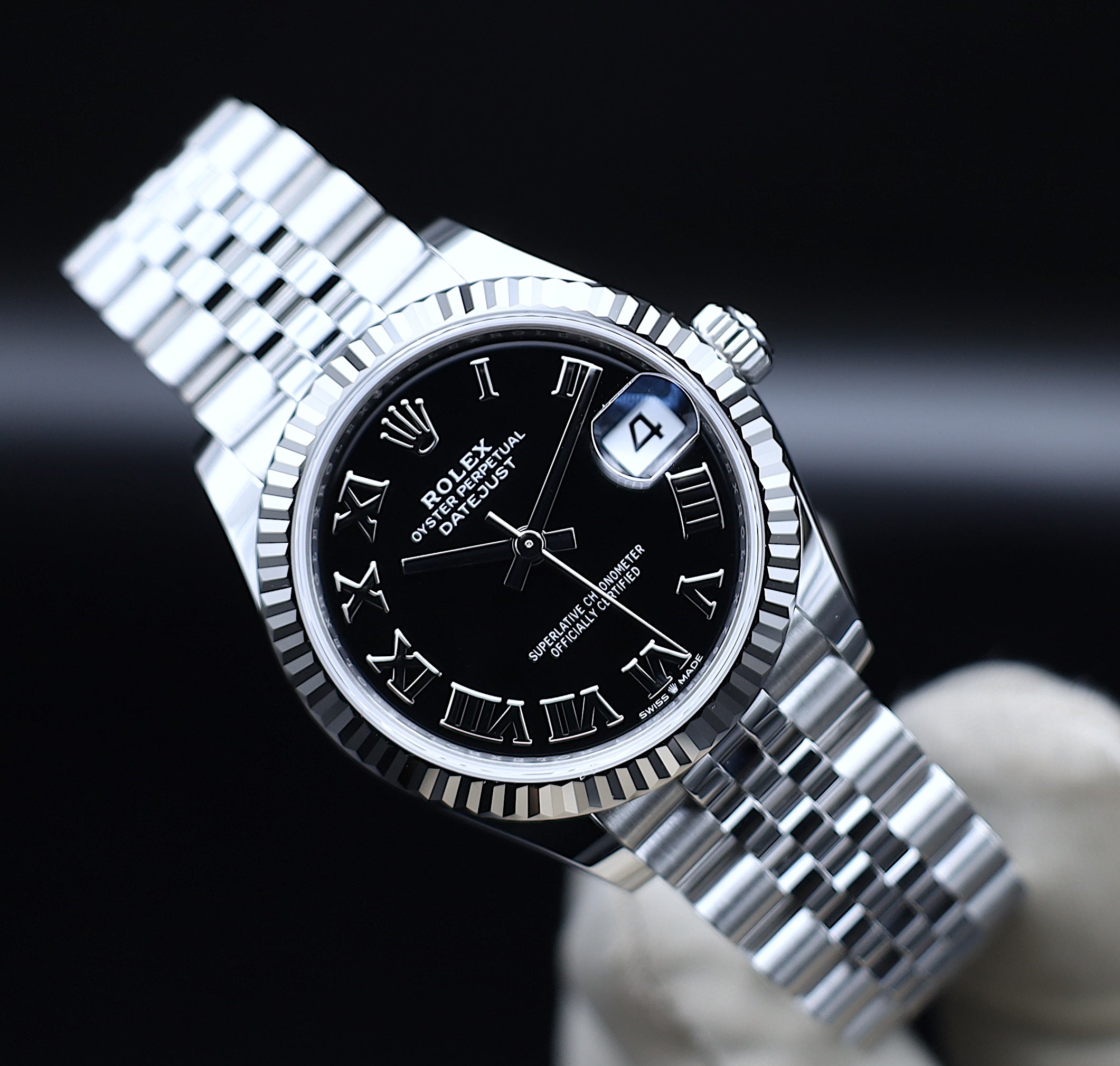 Rolex Datejust 31 Schwarz Zifferblatt - 2026 - LC100 - 278274 - Fullset - Jubilee