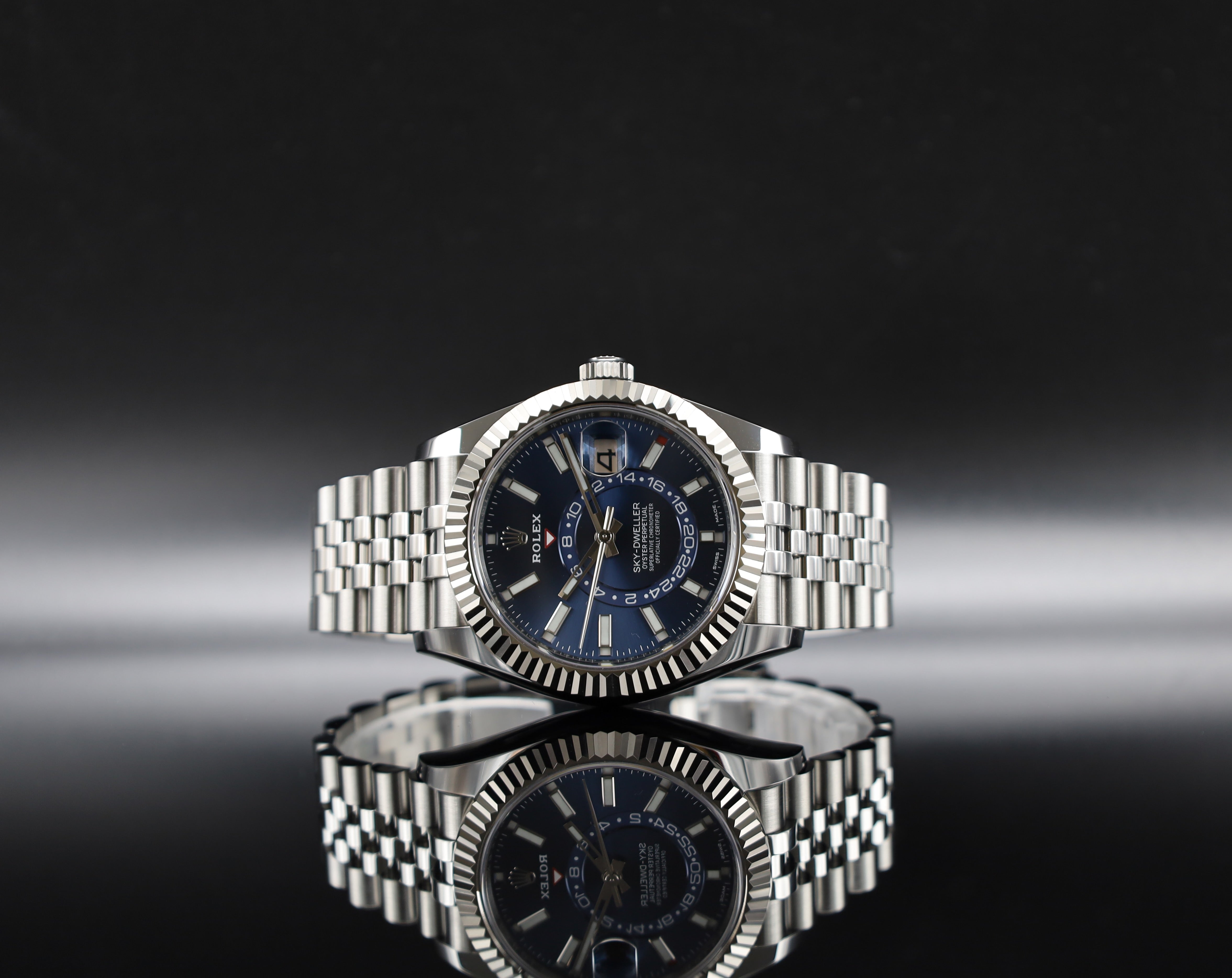 Rolex Sky-Dweller Blau - Jubileenband - 326934 - 2020 - LC EU - Fullset