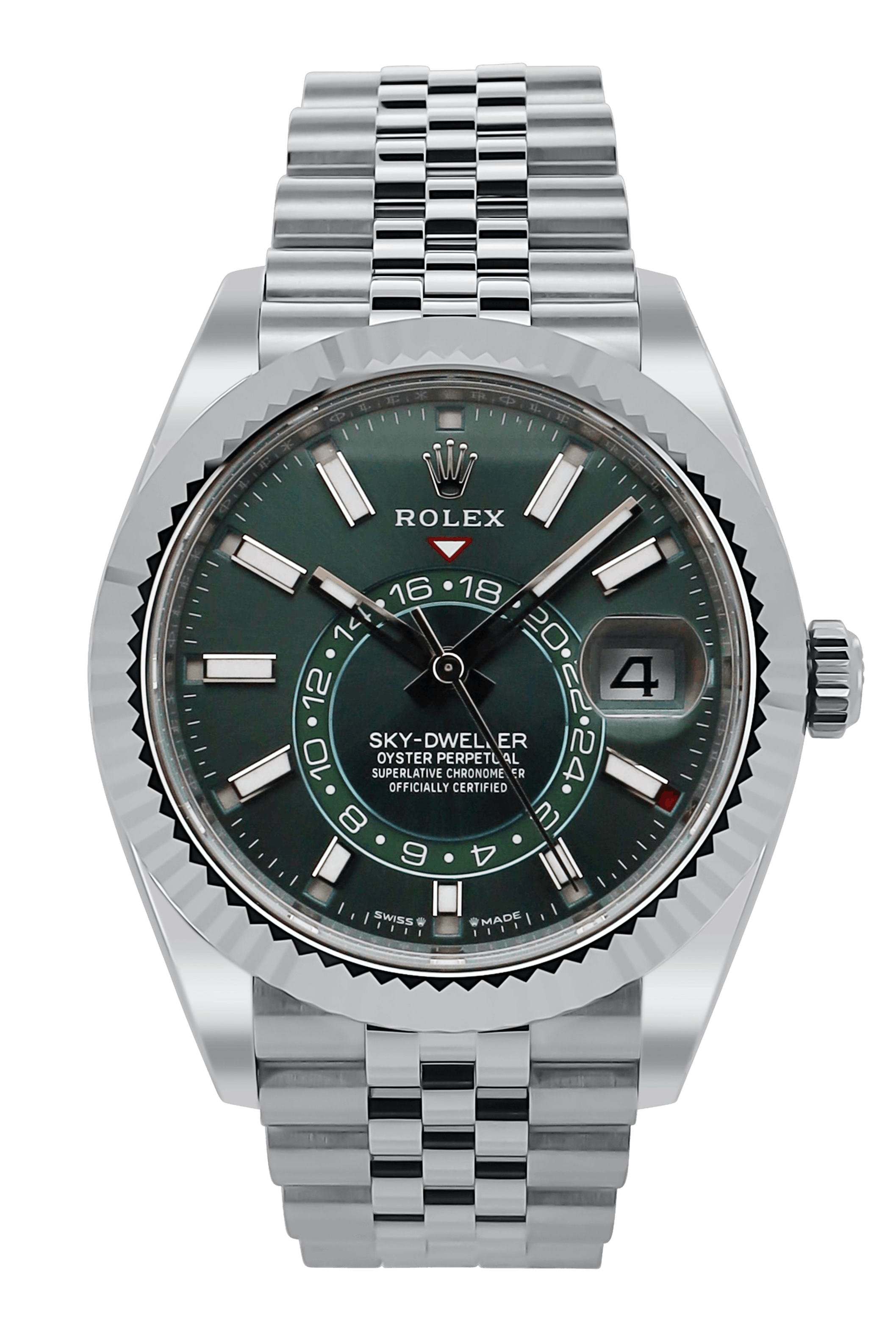 Rolex Sky-Dweller Grün Jubilee - Neu und Verklebt - 336934 - 2023 - Fullset