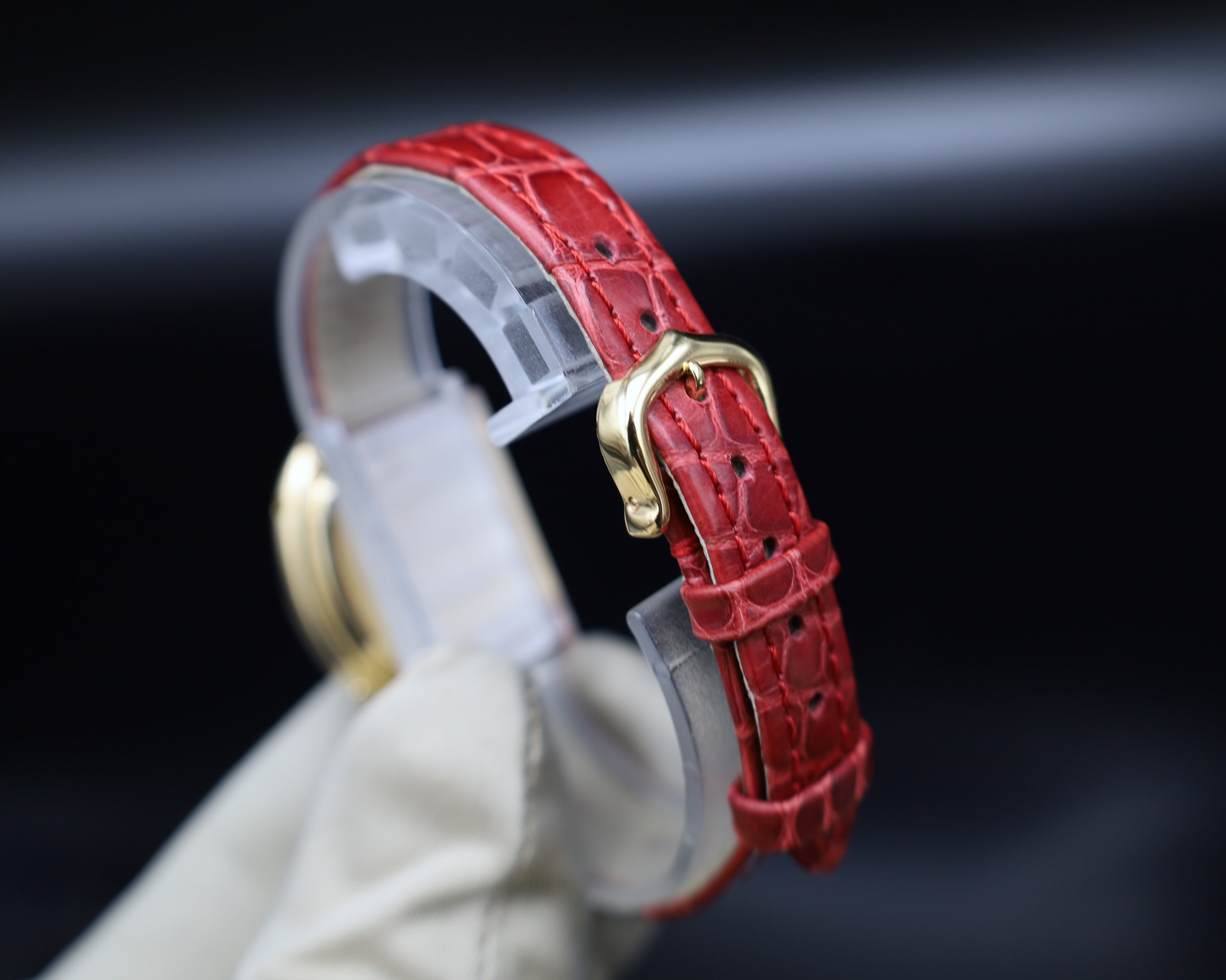 Cartier Baignoir 18kt Gold - Handaufzug ca. 1980 Jahre - Service 2026