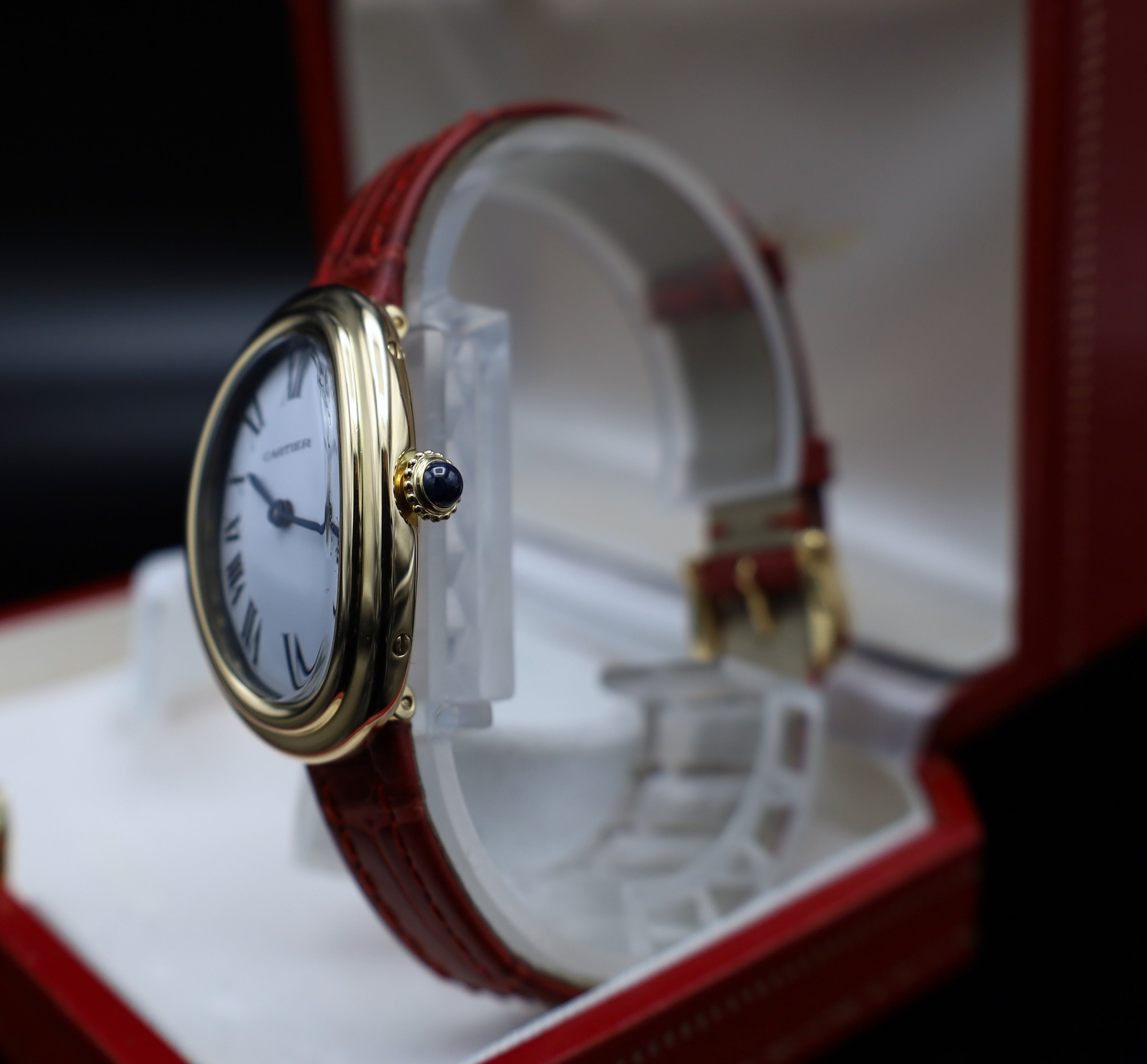 Cartier Baignoir 18kt Gold - Handaufzug ca. 1980 Jahre - Service 2026