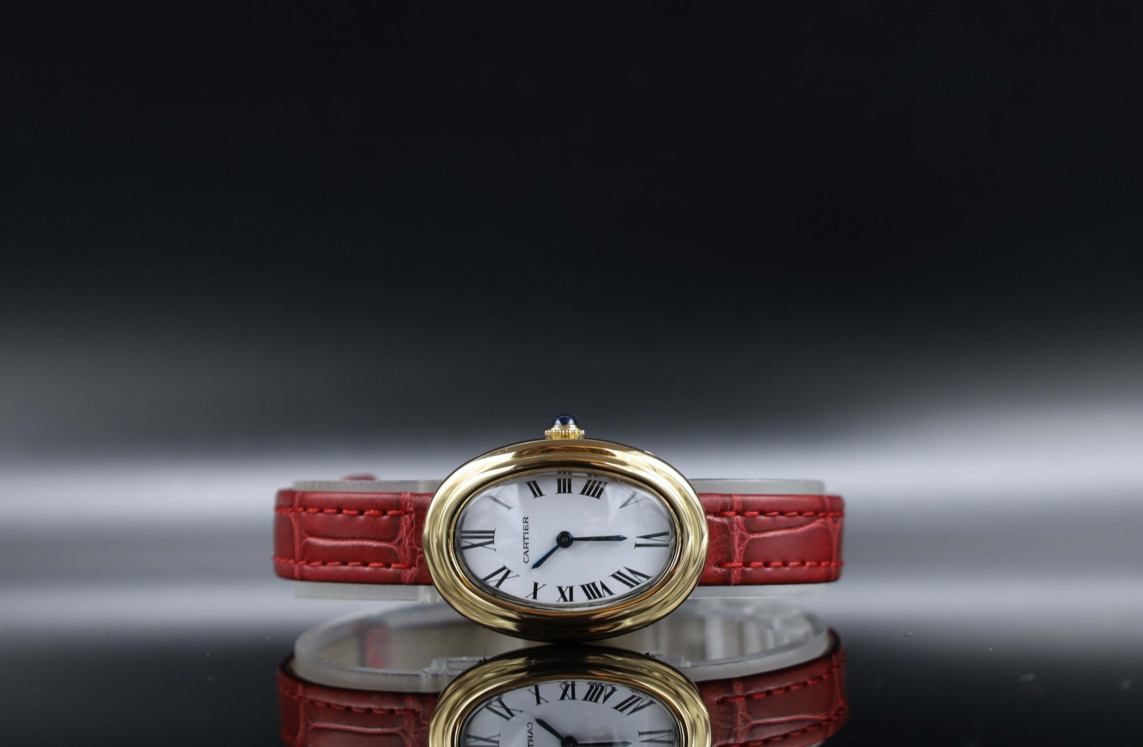 Cartier Baignoir 18kt Gold - Handaufzug ca. 1980 Jahre - Service 2026