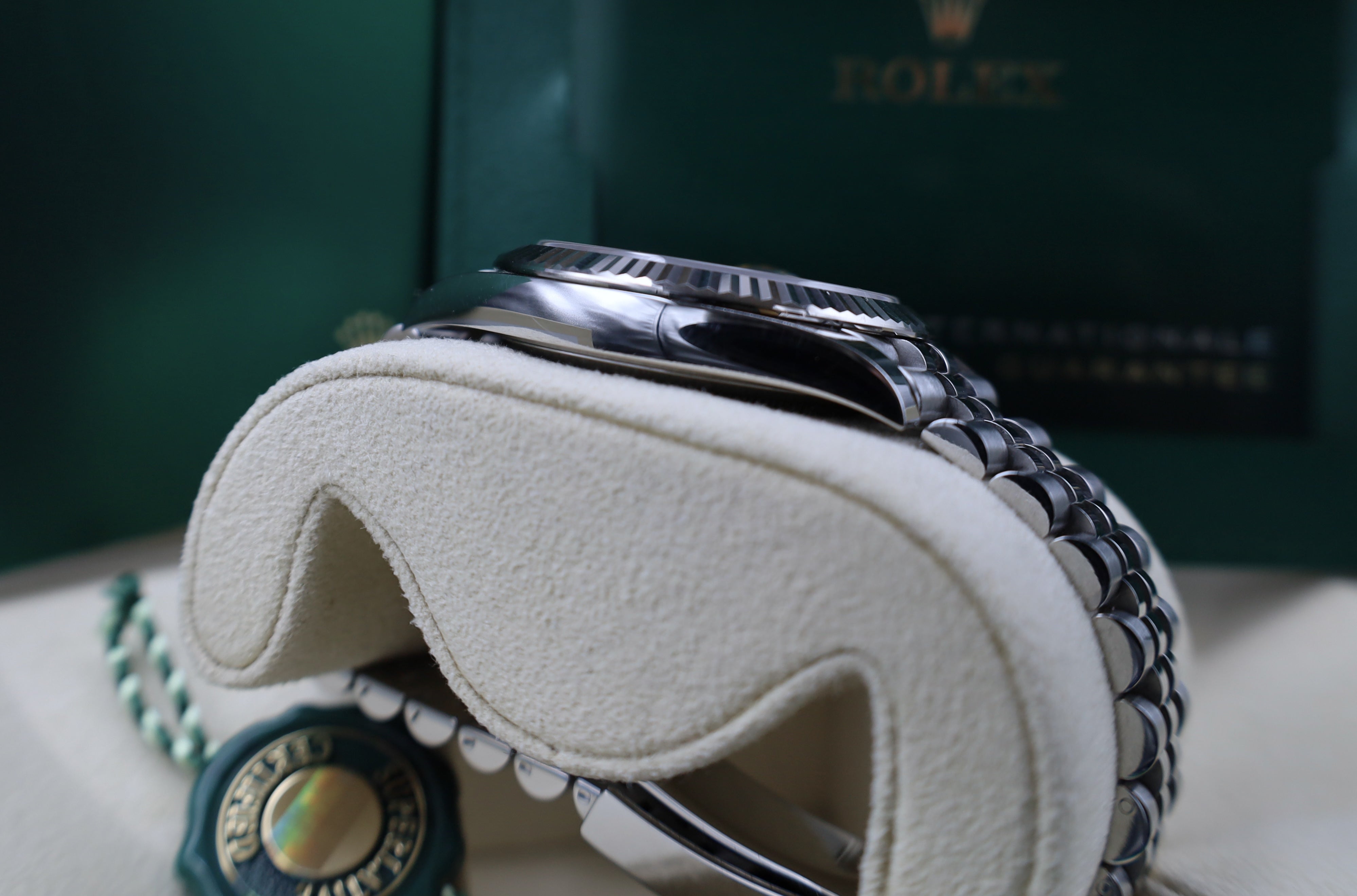 Rolex Datejust 41 Blau Diamant - 2023 - Fullset - Jubileeband - 126334