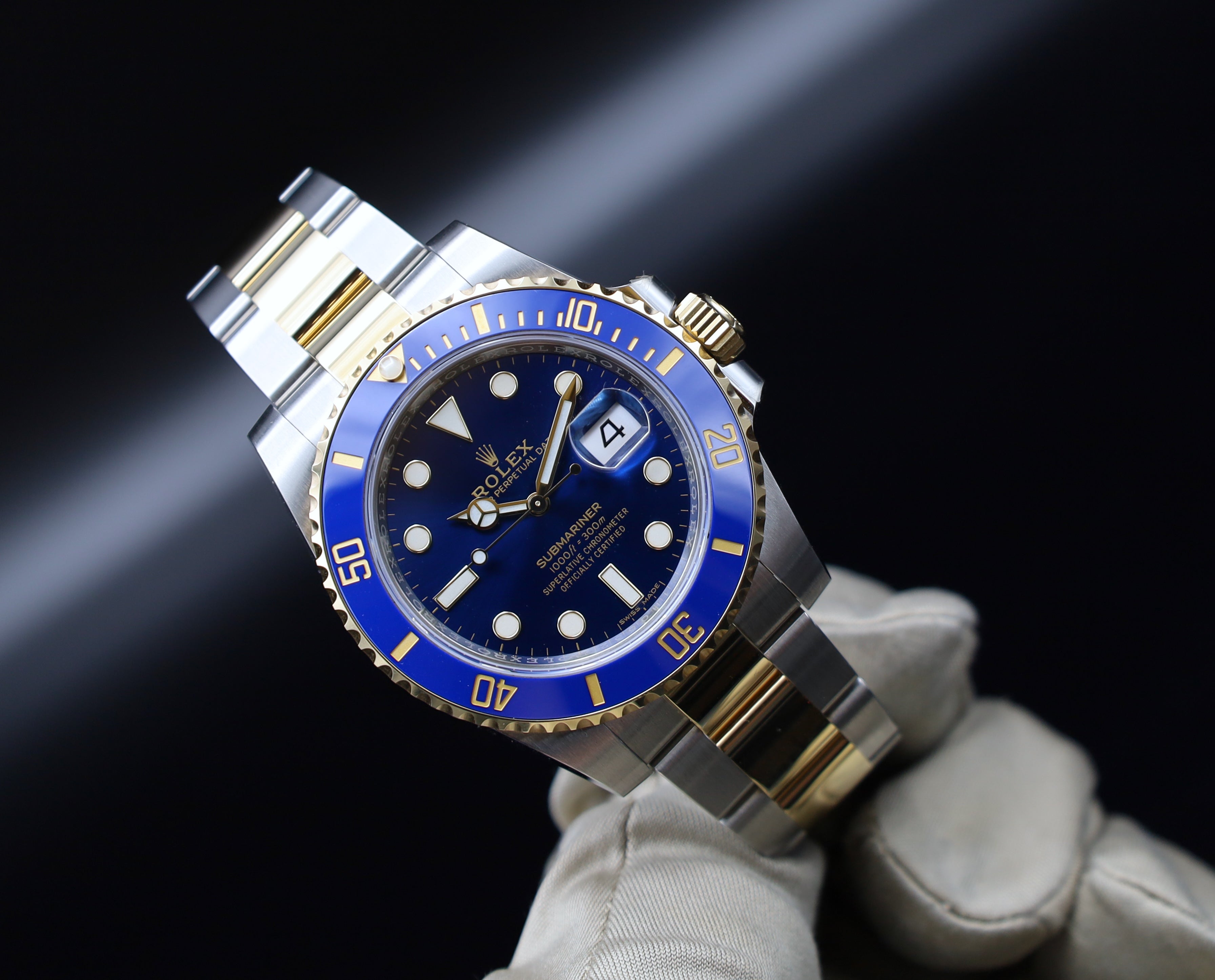 Rolex Submariner Date "Bluesy" - LC100 - 2020 - Neuwertig - Fullset - 116613LB
