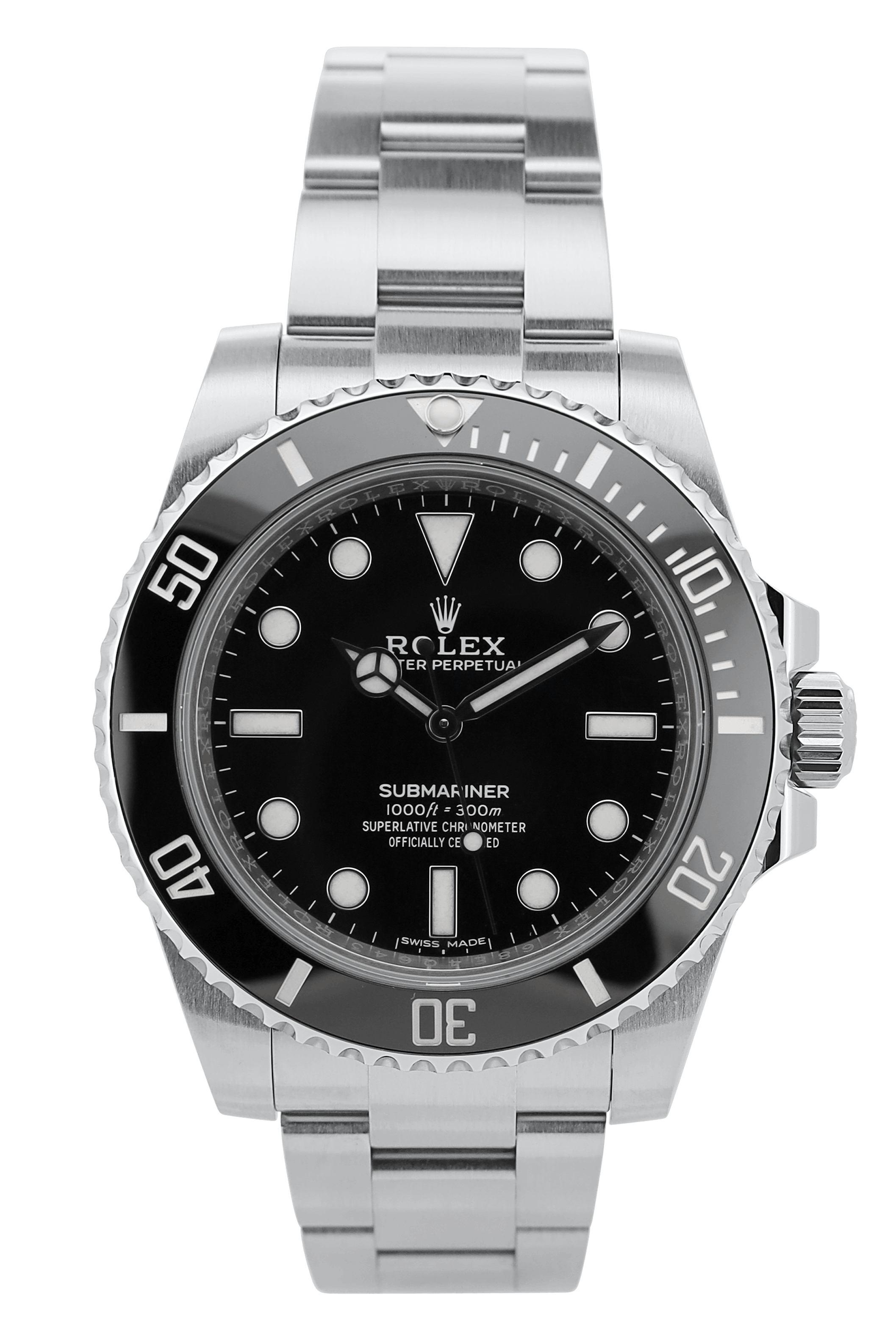 Rolex Submariner No-Date - 12/2025 - LC100 - Fullset - 124060 - Neuwertig