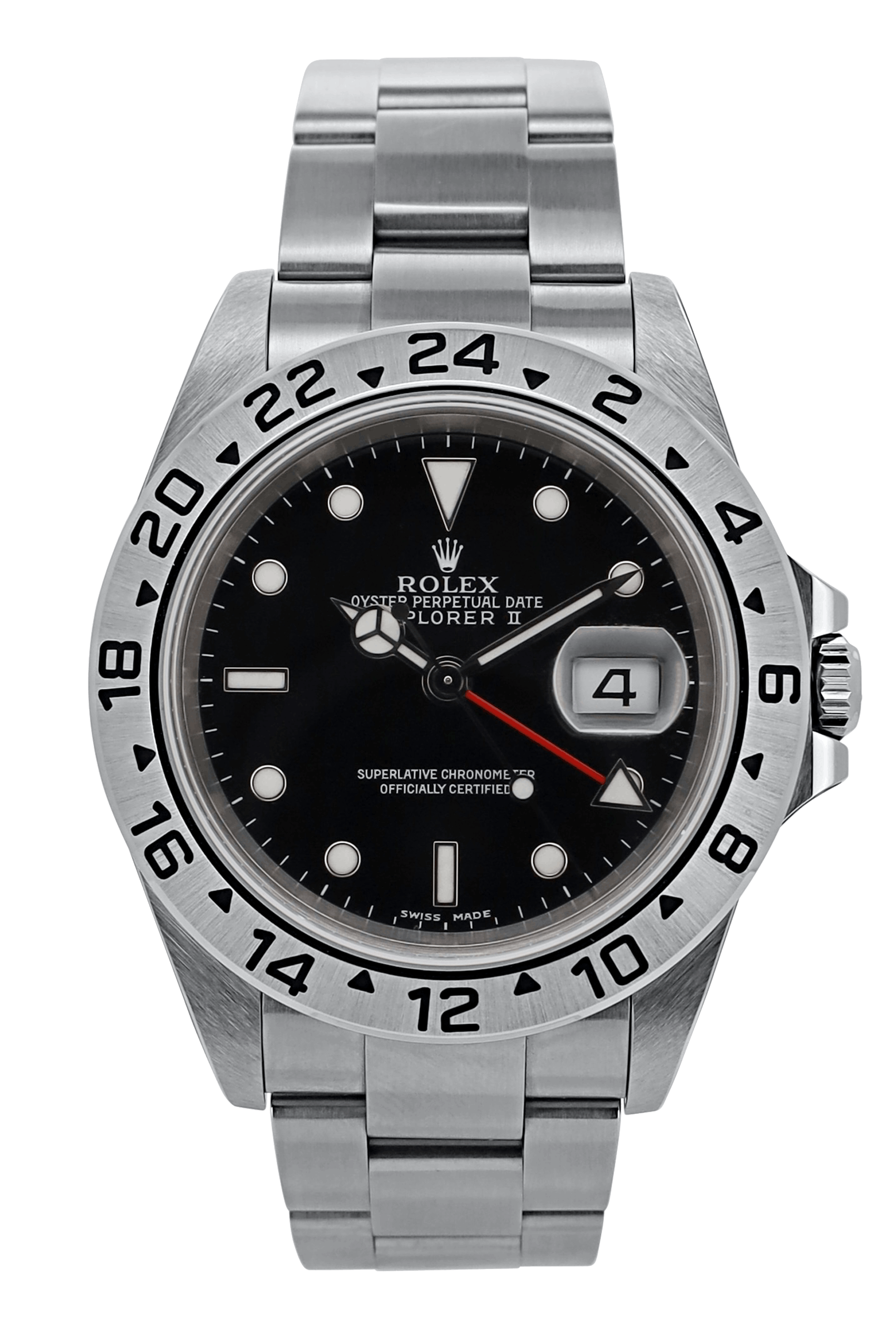 Rolex Explorer II 40 - 2002 - Full Stickers - Fullset - LC100 - 16570