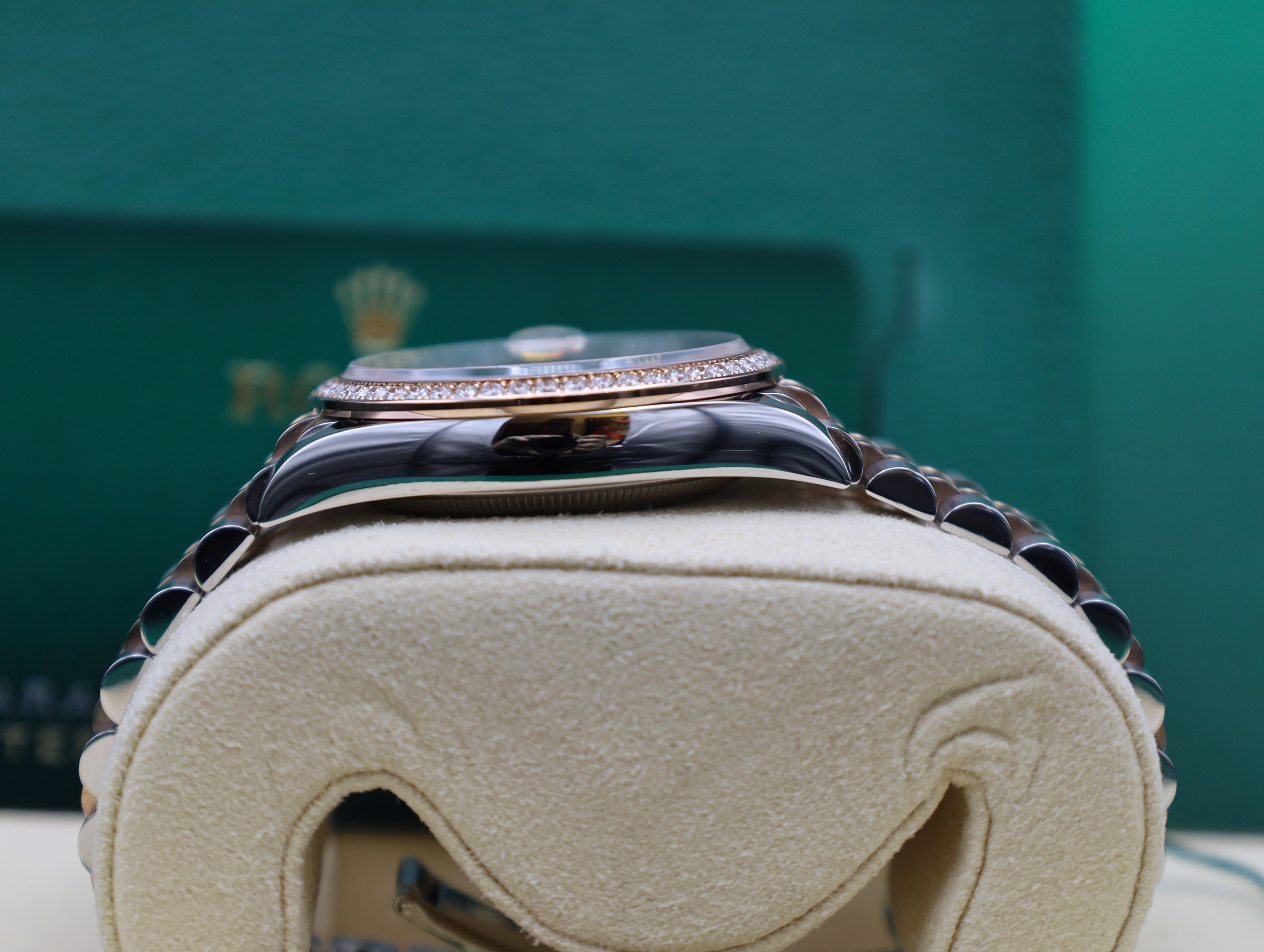 Rolex Datejust 36 Perlmutt Diamant Zifferblatt - 126281RBR - Fullset - Jubileeband