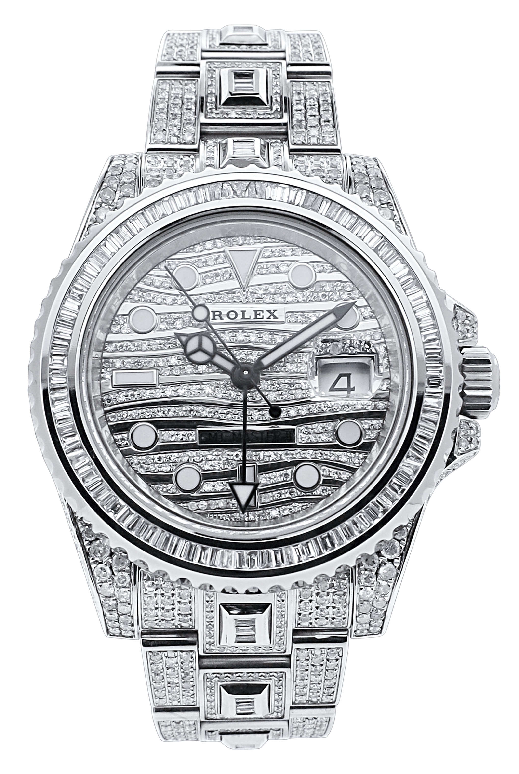 Rolex GMT Master II Iced Out - LC EU - Fullset