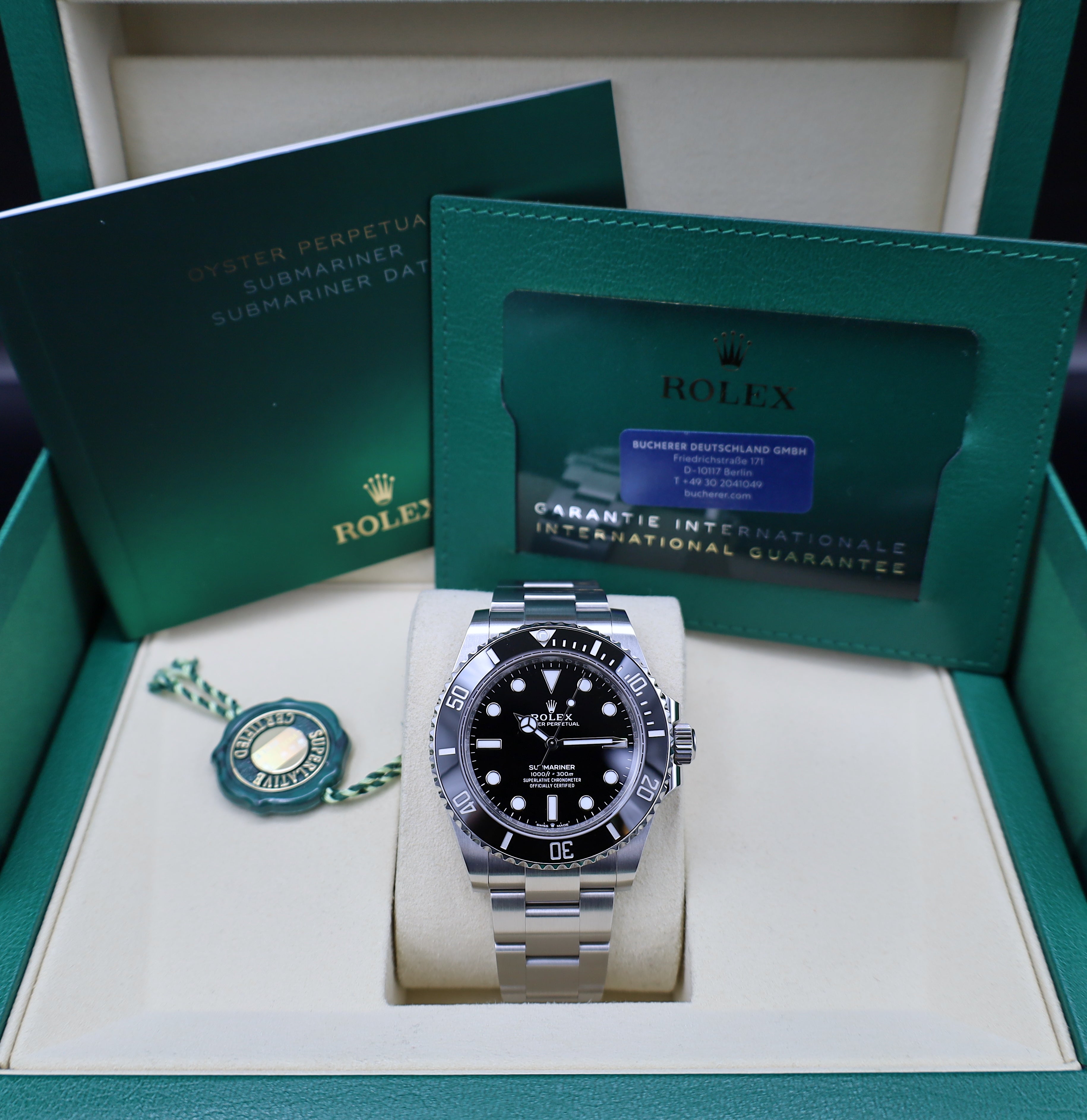 Rolex Submariner No-Date - 2025 - Fullset - LC100 - 124060