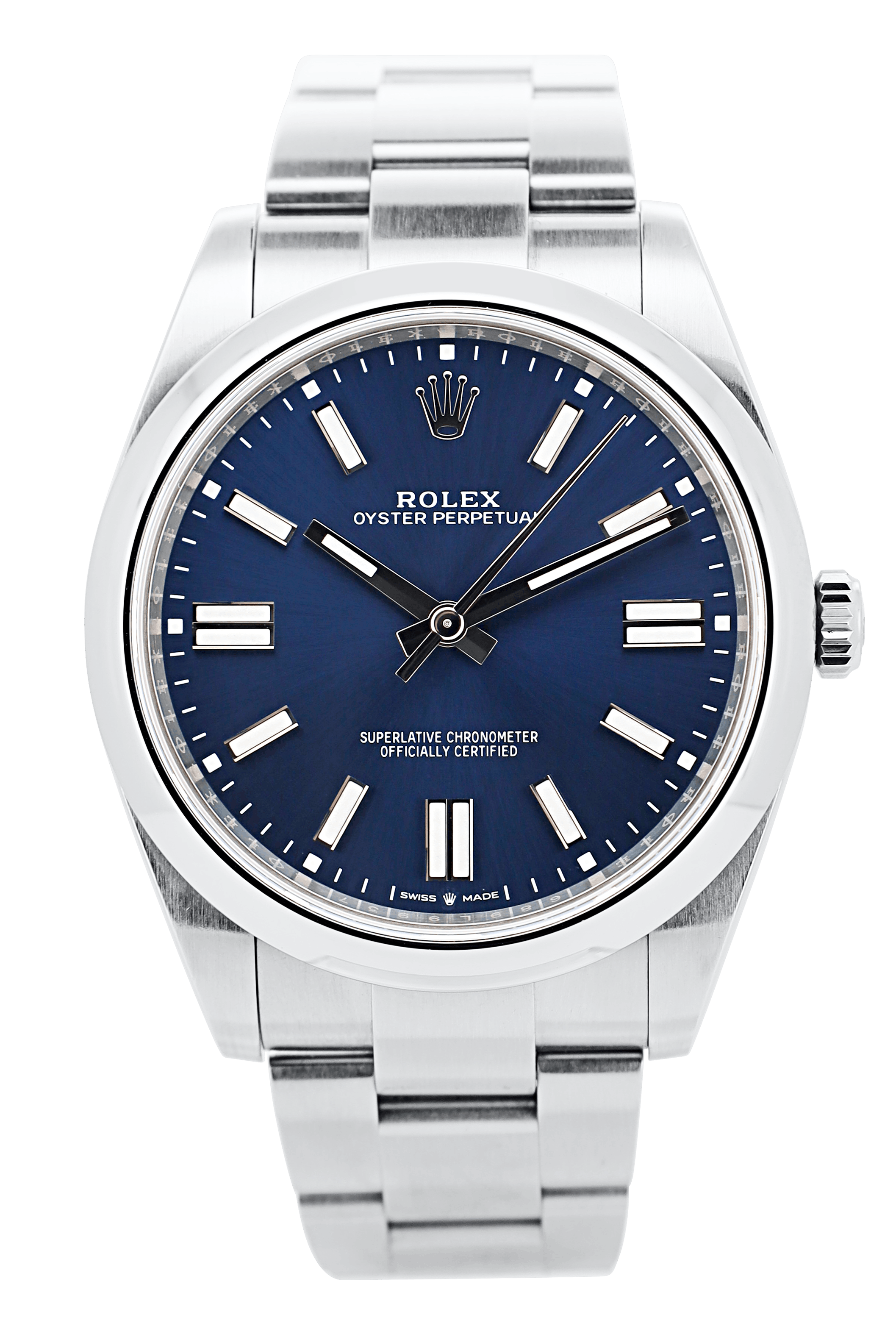 Rolex Oyster Perpetual 41 Blau - 2021 - Fullset - Sehr Gut - 124300