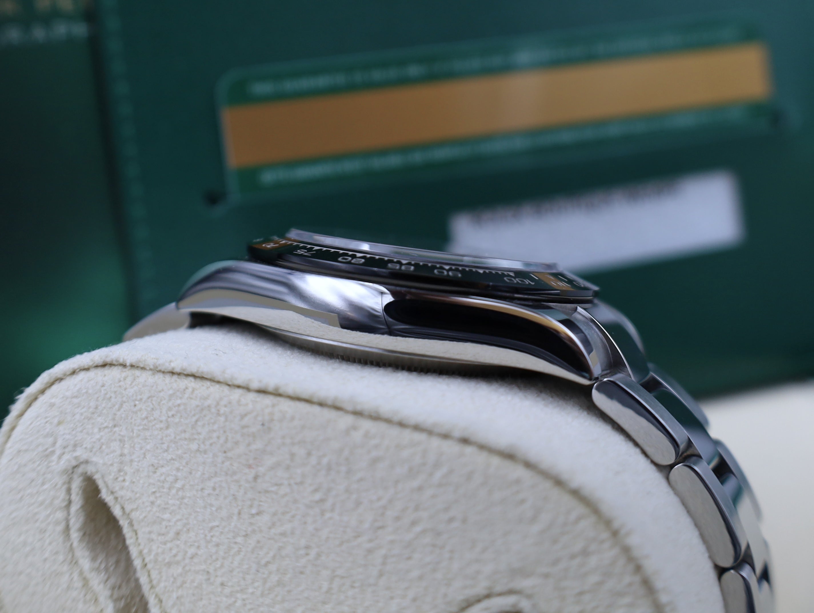 Rolex Daytona schwarzes Blatt - LC100 - 2020 - Stahl - Fullset - Oysterband - 116500LN