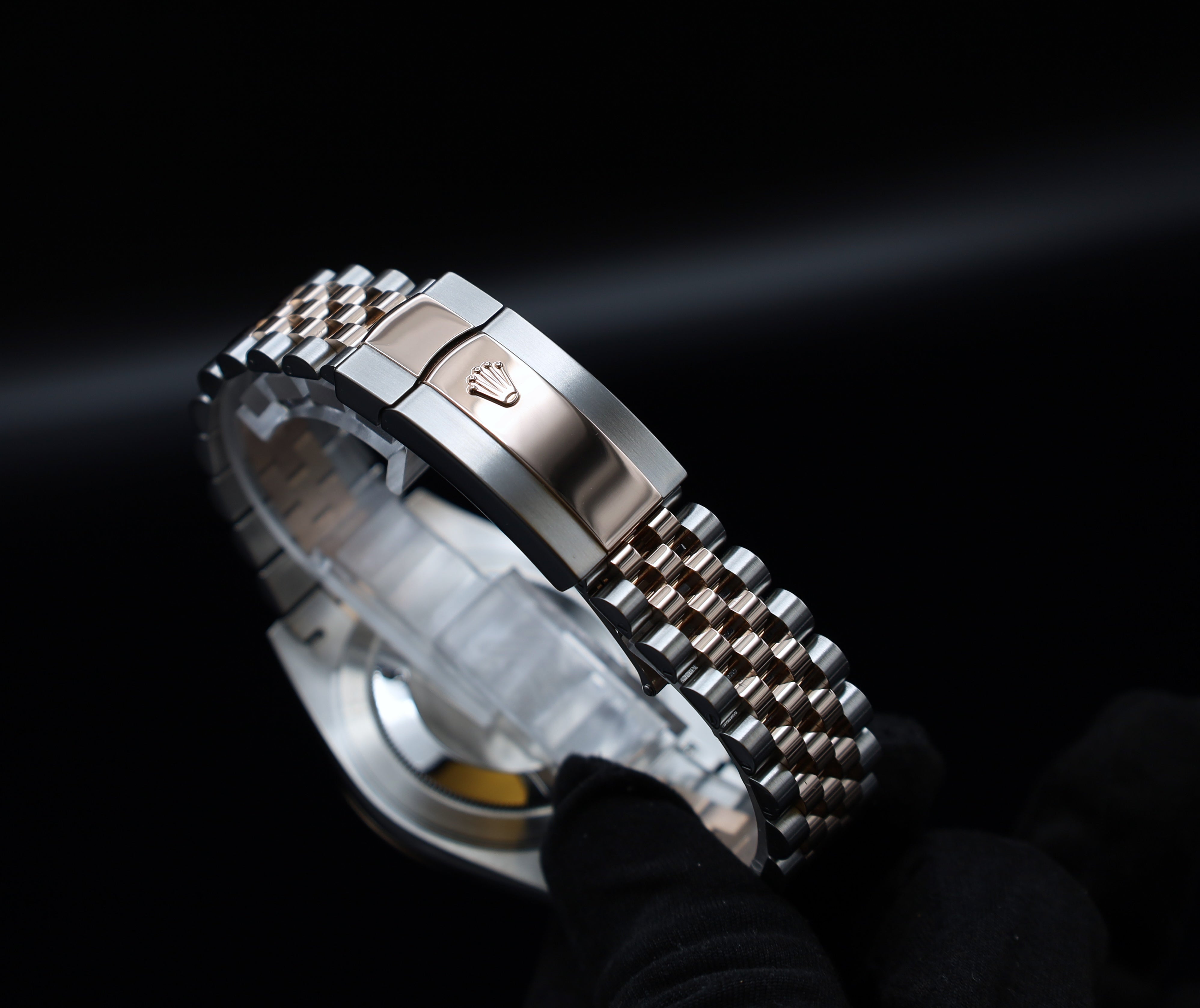 Rolex Datejust 41 Sundust Diamant - 2020 -LC100 - Stahl/ Roségold - Jubilee - Fullset - 126331
