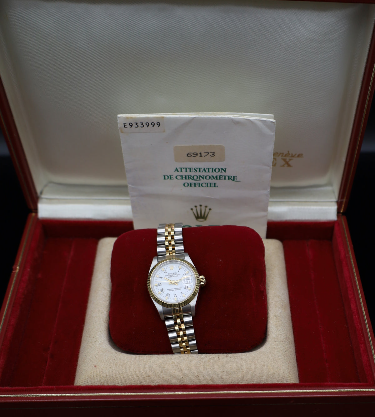 Rolex Lady datejust 26mm/ Im Fullset / Saphirglas