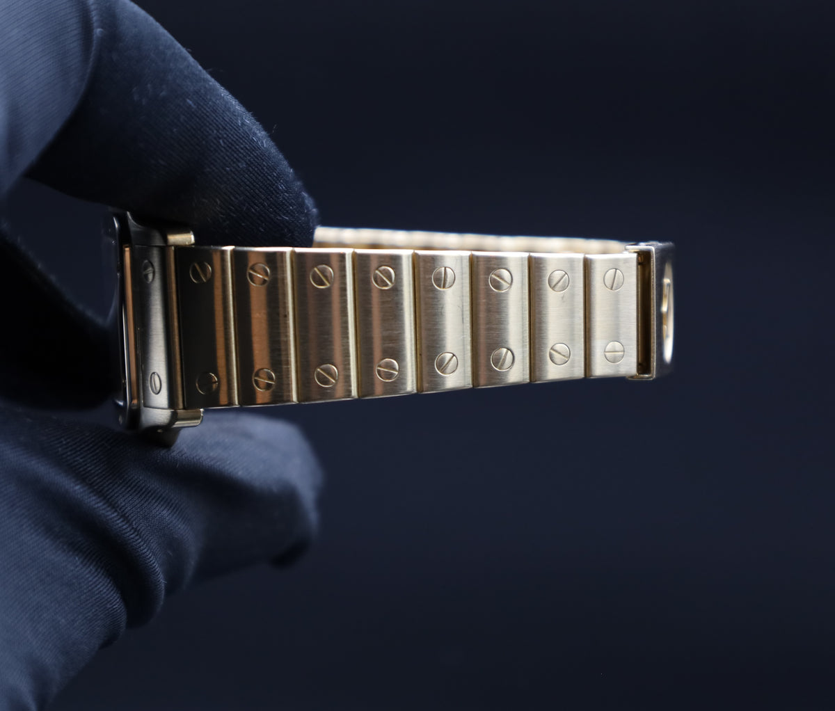 Cartier Santos Galbee - 750er Vollgold - 1991 - Fullset - Ref. 887901