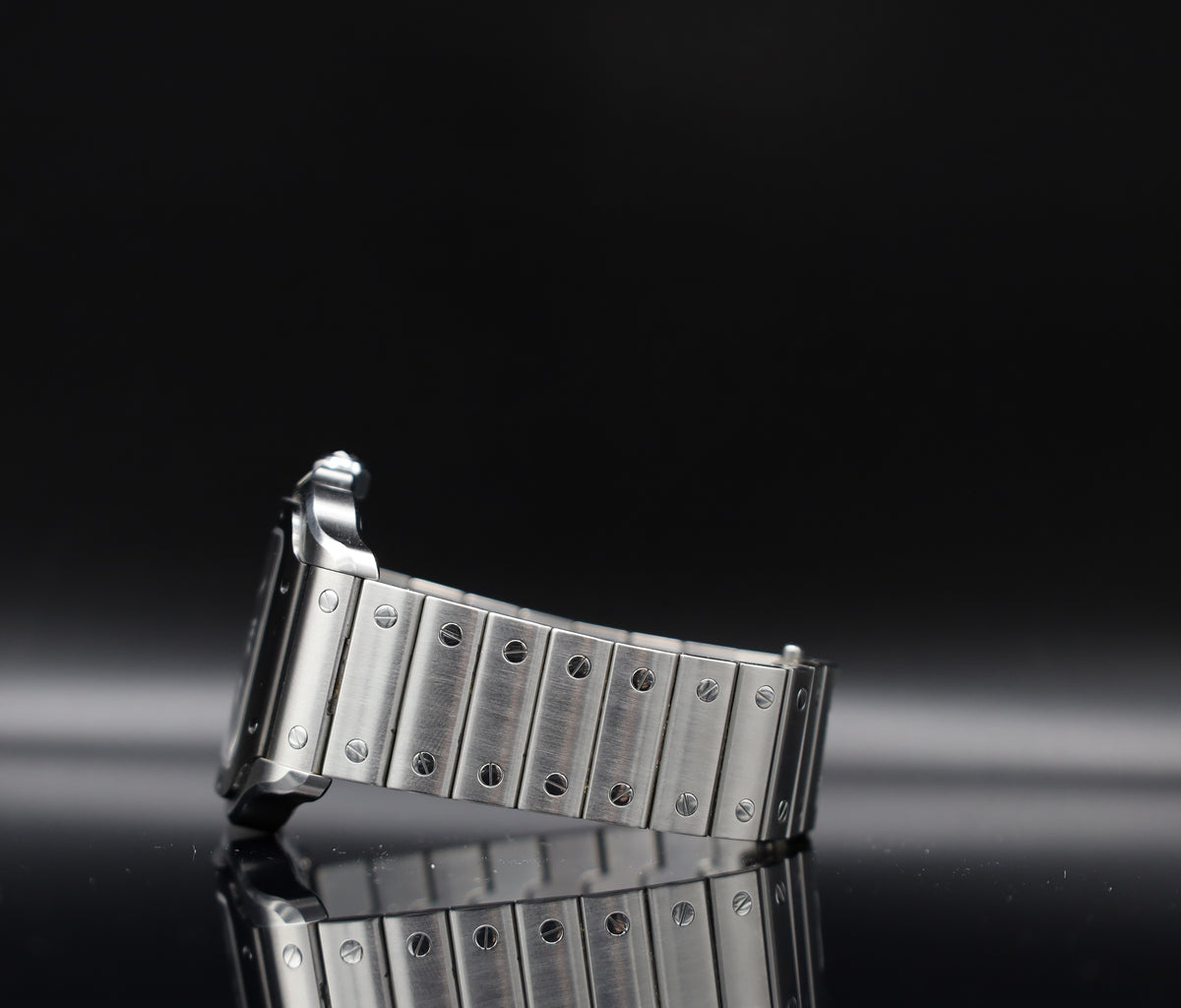 Cartier Santos De Cartier Grau Stahl u. Kautschukband - 2022 - WSSA0037 -Fullset