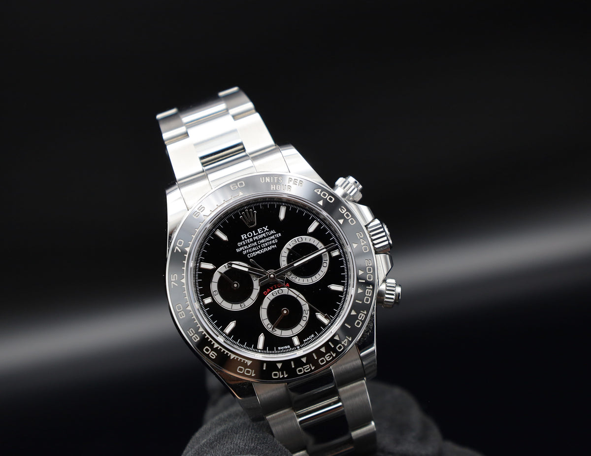 Rolex Daytona schwarzes Zifferblatt - 126500LN - 2026 - Full Set