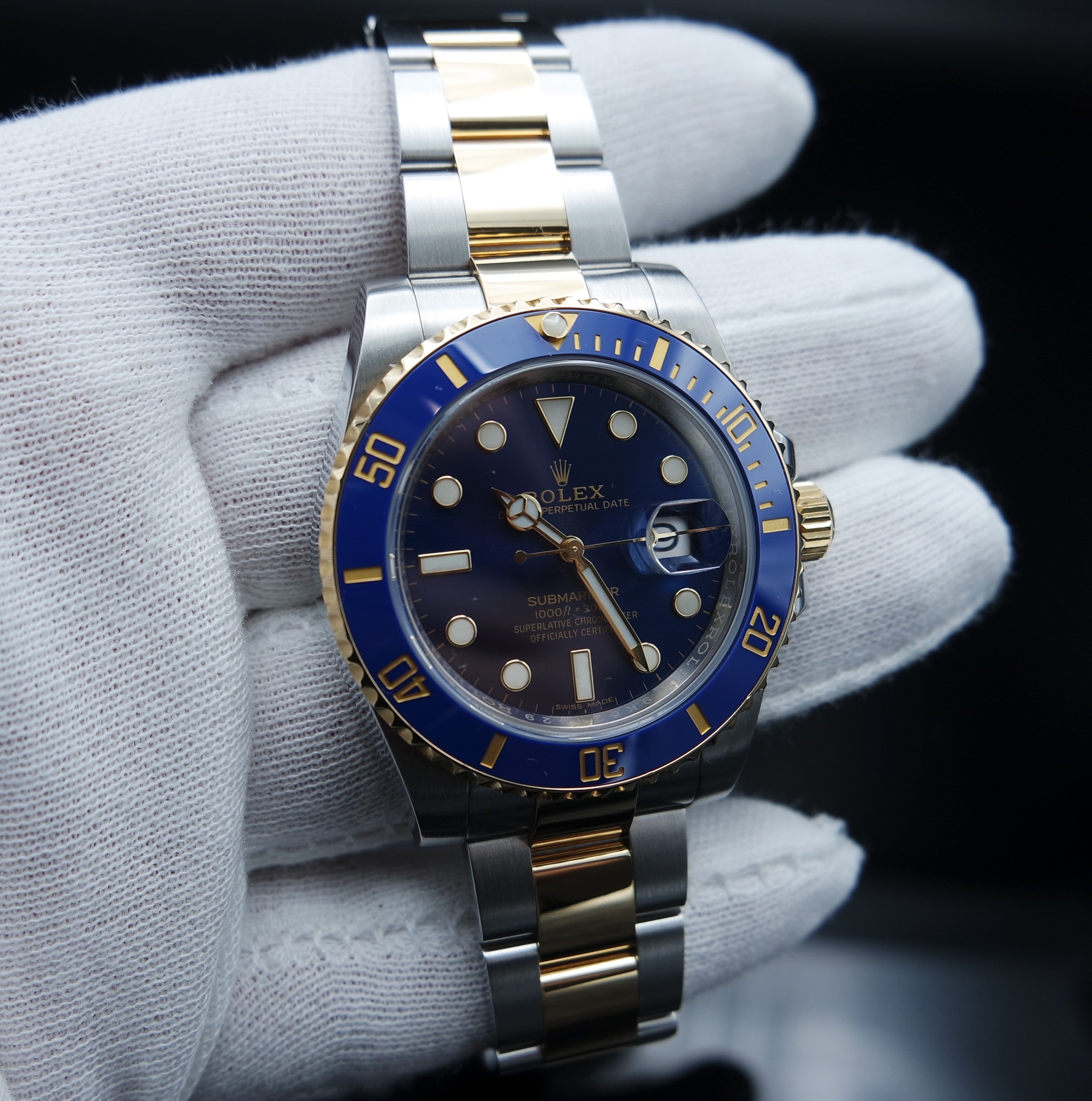 Rolex Submariner Date "Bluesy" - 2022 - LC100 - Neuwertig - Fullset - 126613LB