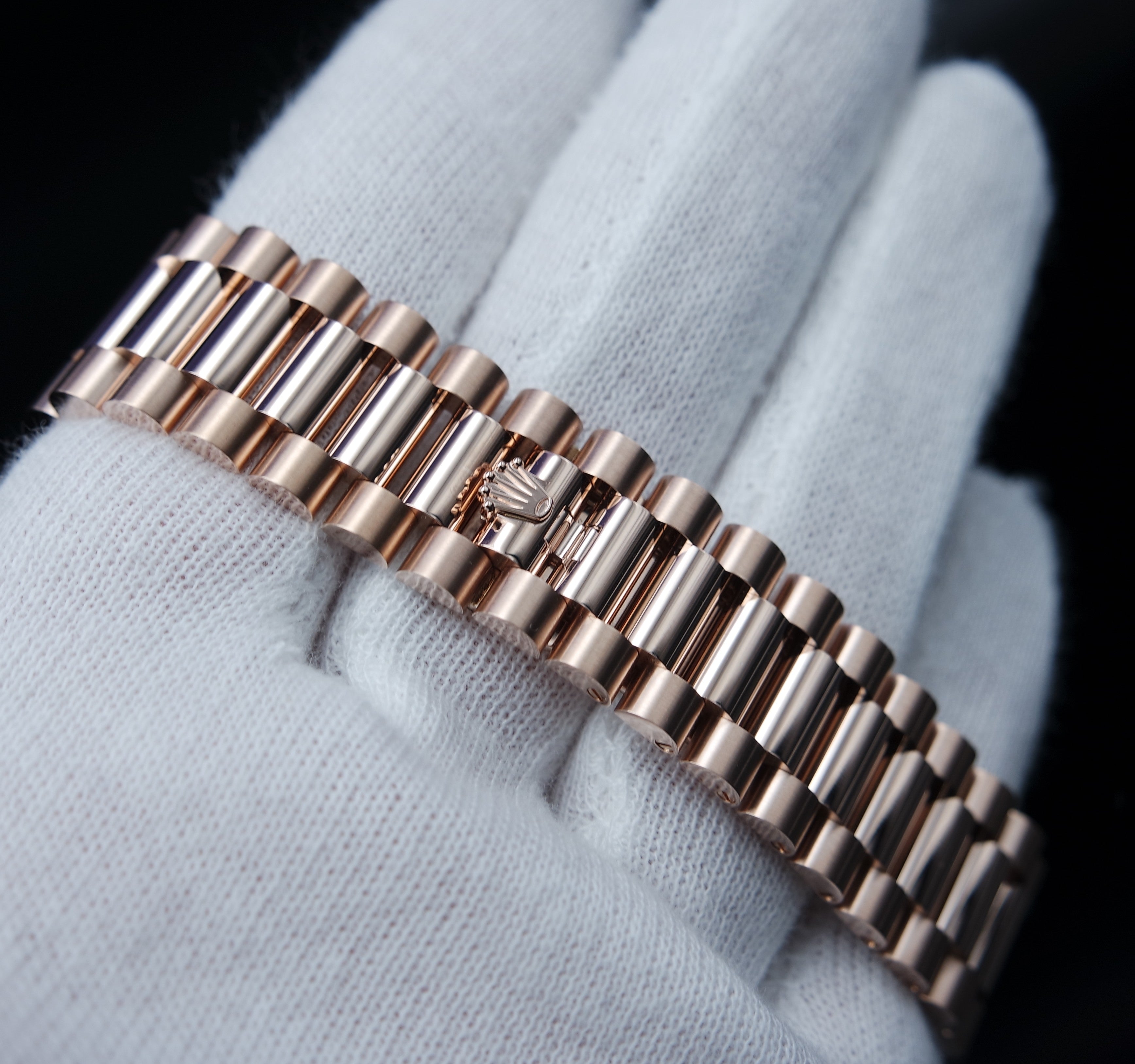 Rolex Day Date Olivé Rosegold - 2023 - Fullset - 228235