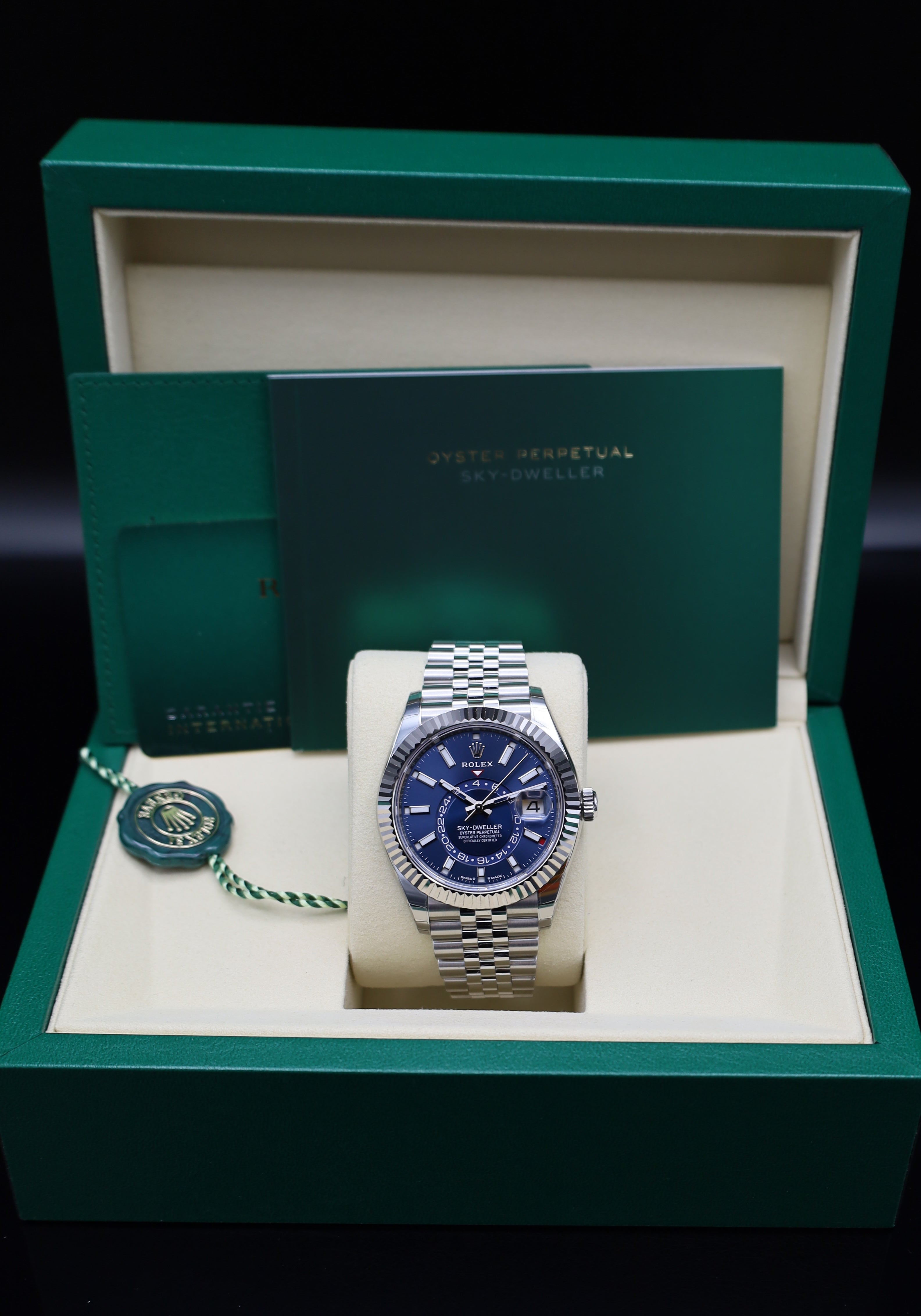 Rolex Sky Dweller Blau - 336934  - 2025 - Lc100- Fullset