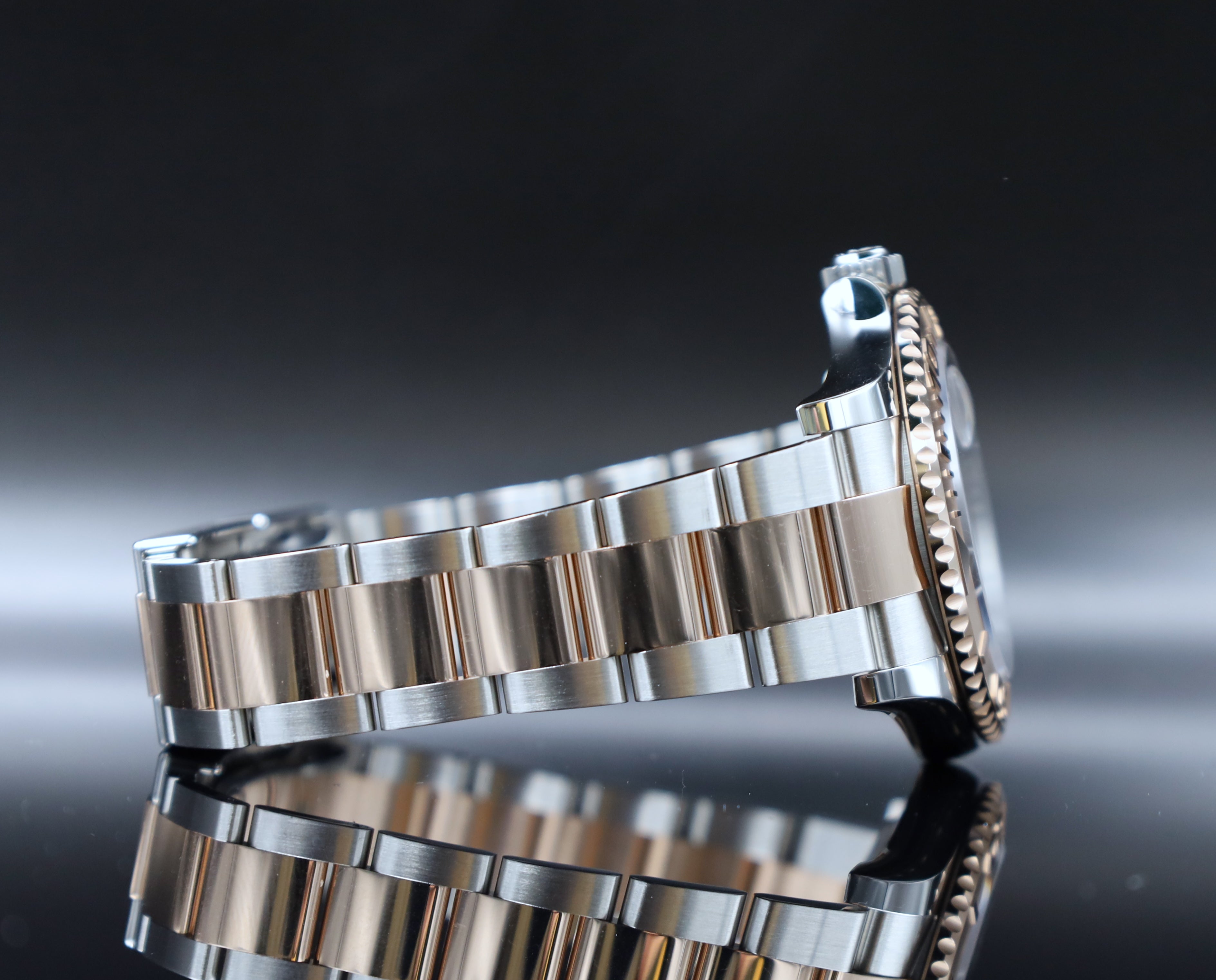 Rolex Yacht-Master 40 Stahl/ Roségold - Schwarz -  Fullset - 126621