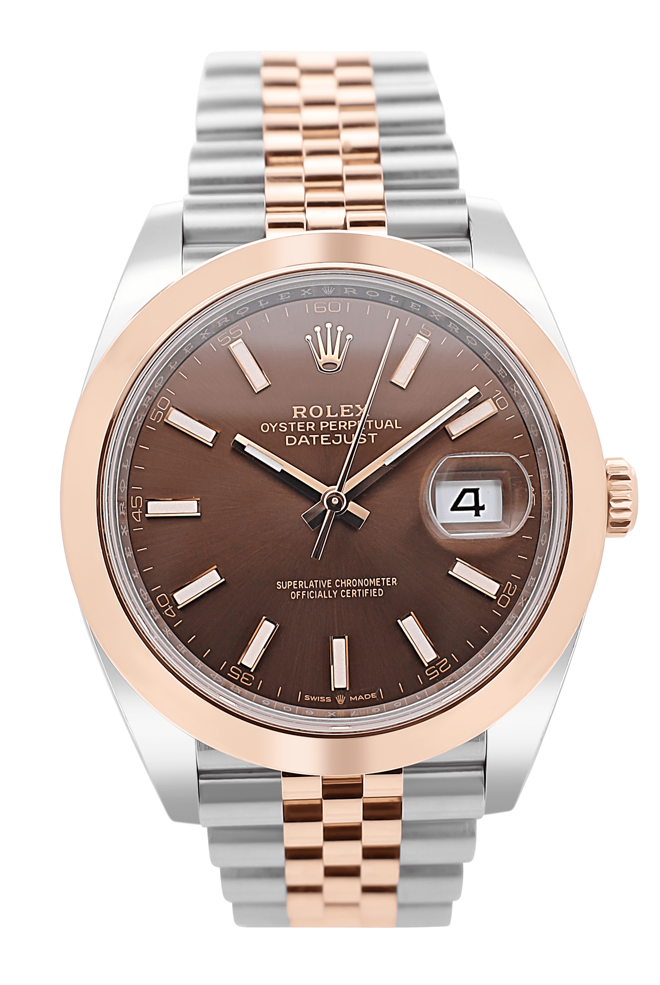 Rolex Datejust 41 Chocolate - Fullset - Jubilee - 126301