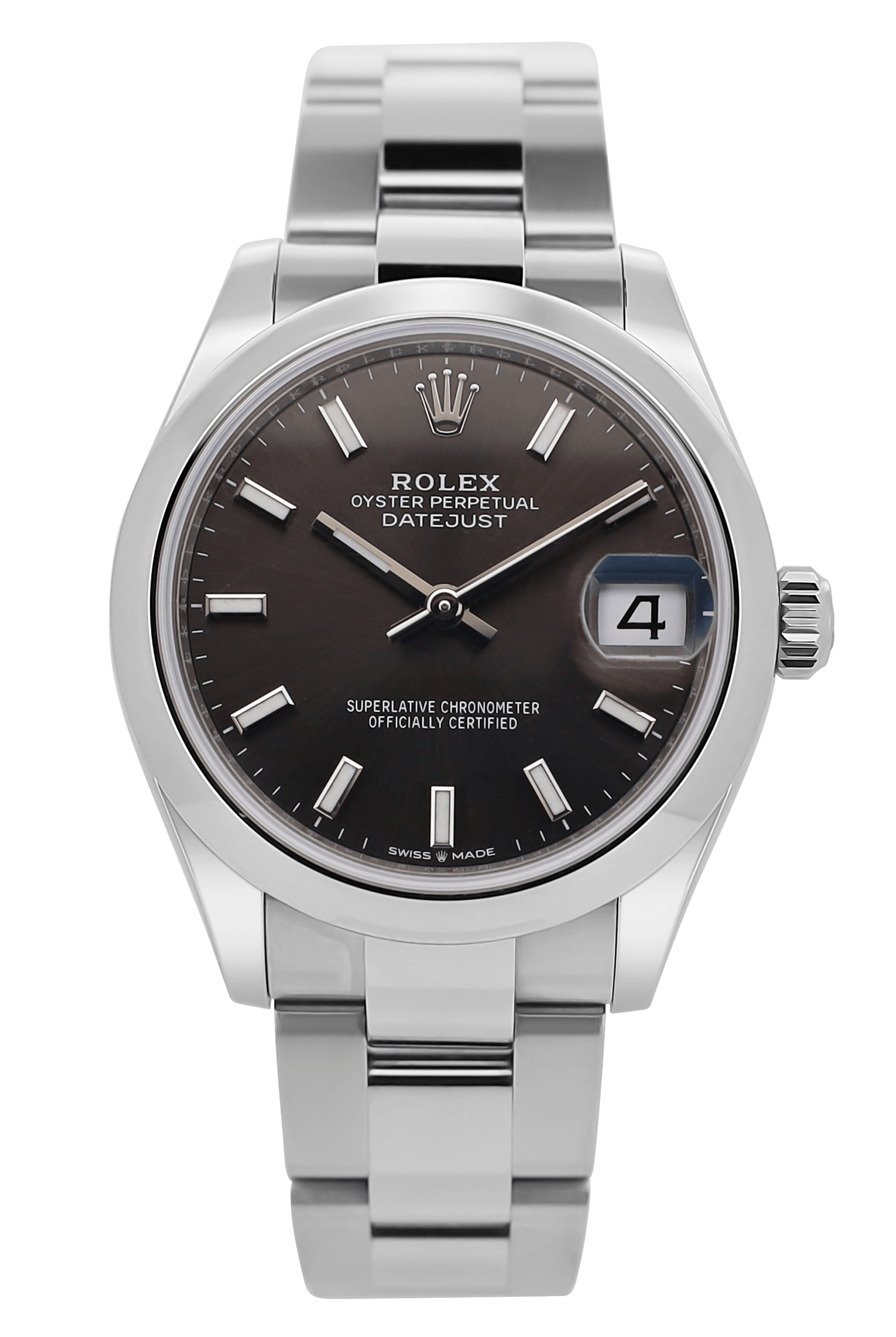 Rolex Datejust 31 Grau/ Rhodium - 2024 - Fullset - 278240