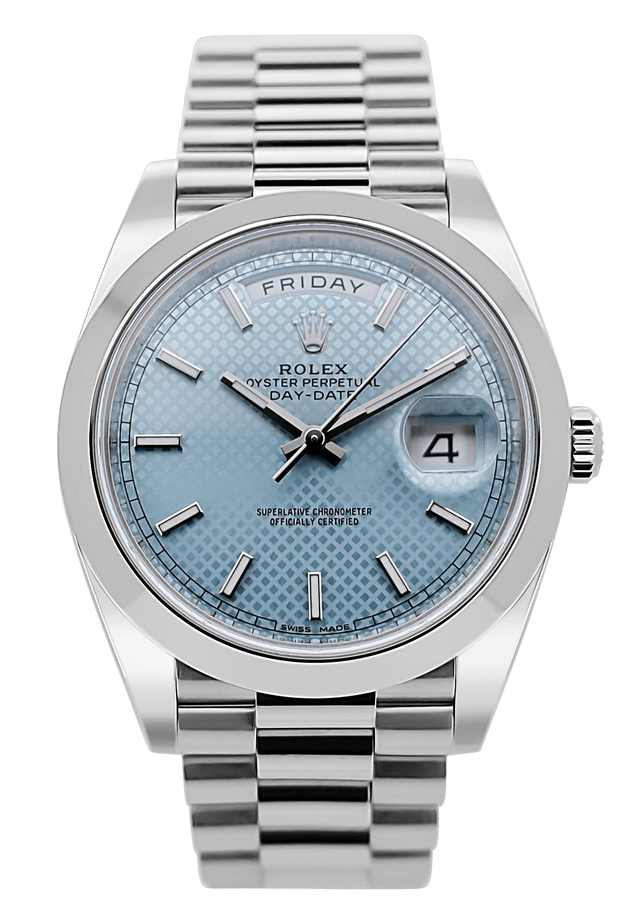 Rolex Day Date Platin - 2020 - Fullset - 228206 - LC NL