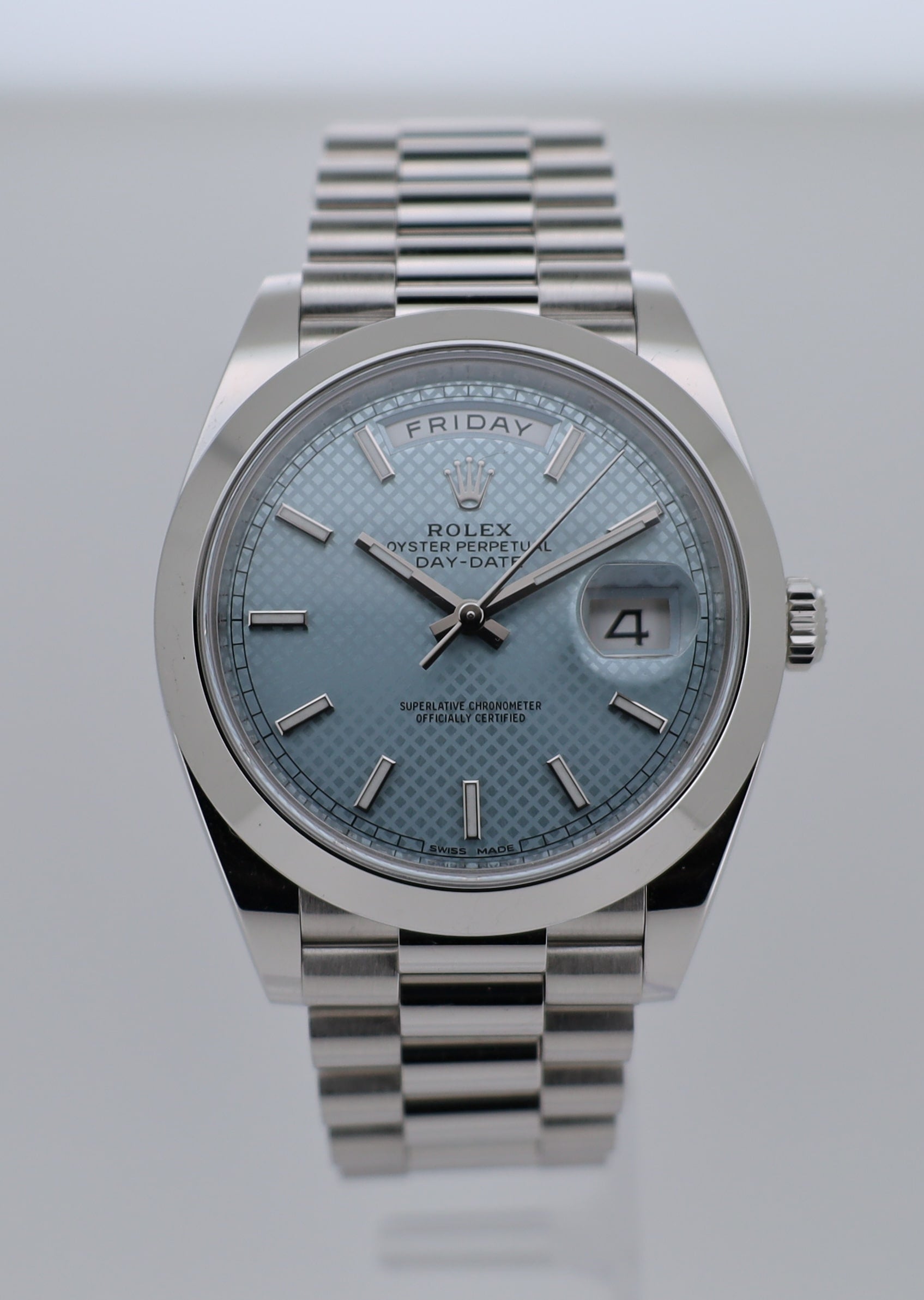 Rolex Day Date Platin - 2020 - Fullset - 228206 - LC NL