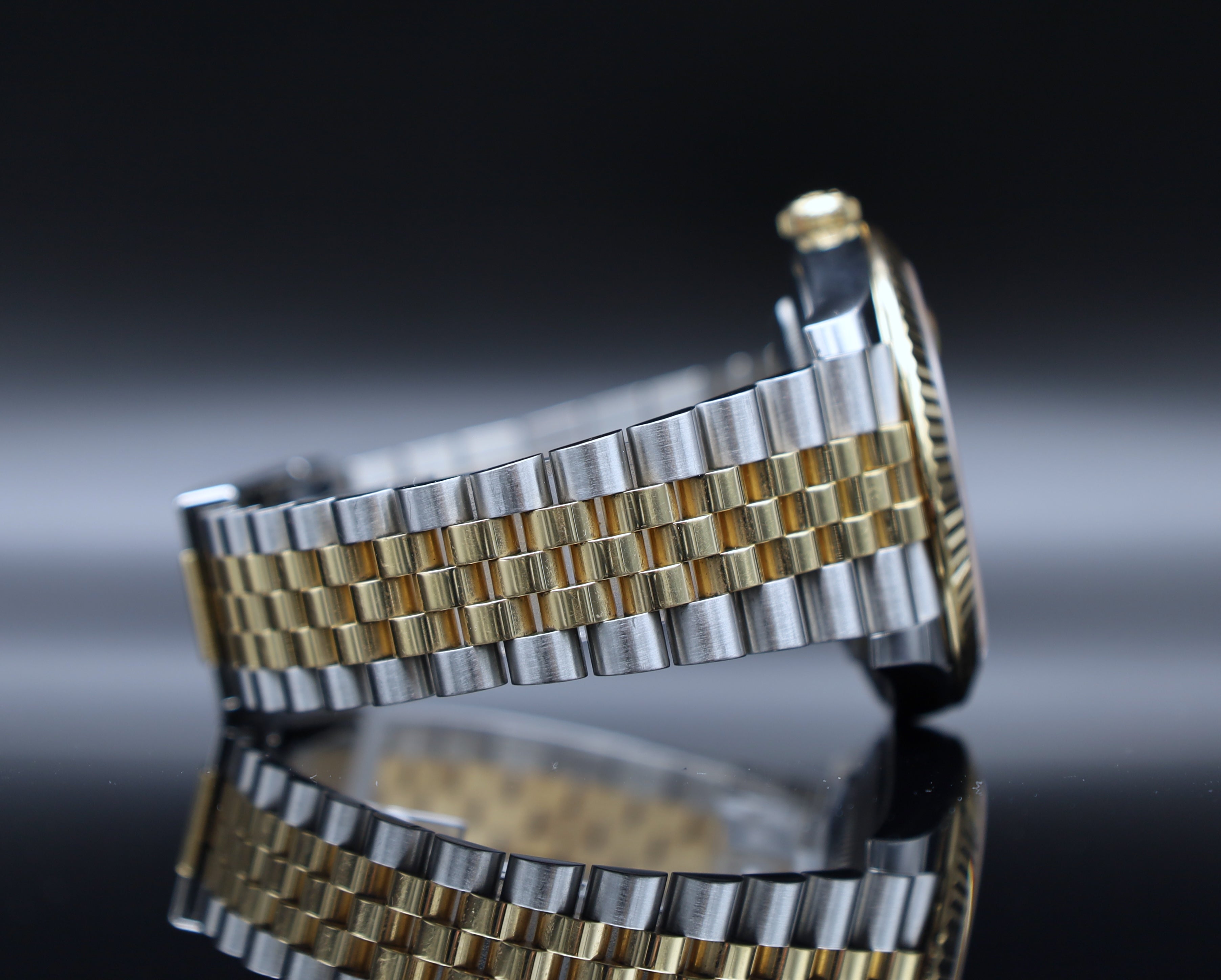 Rolex Datejust 41 Schwarz Diamant - Stahl/Gold - 11/2024 - LC100 - Fullset
